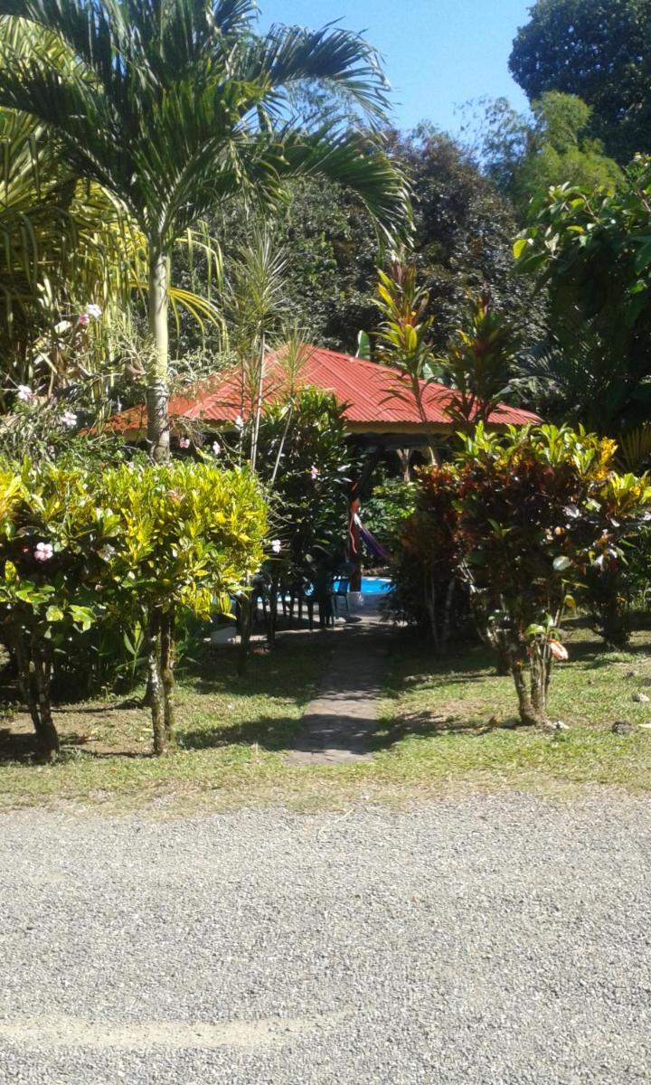 outdoor BBQ area