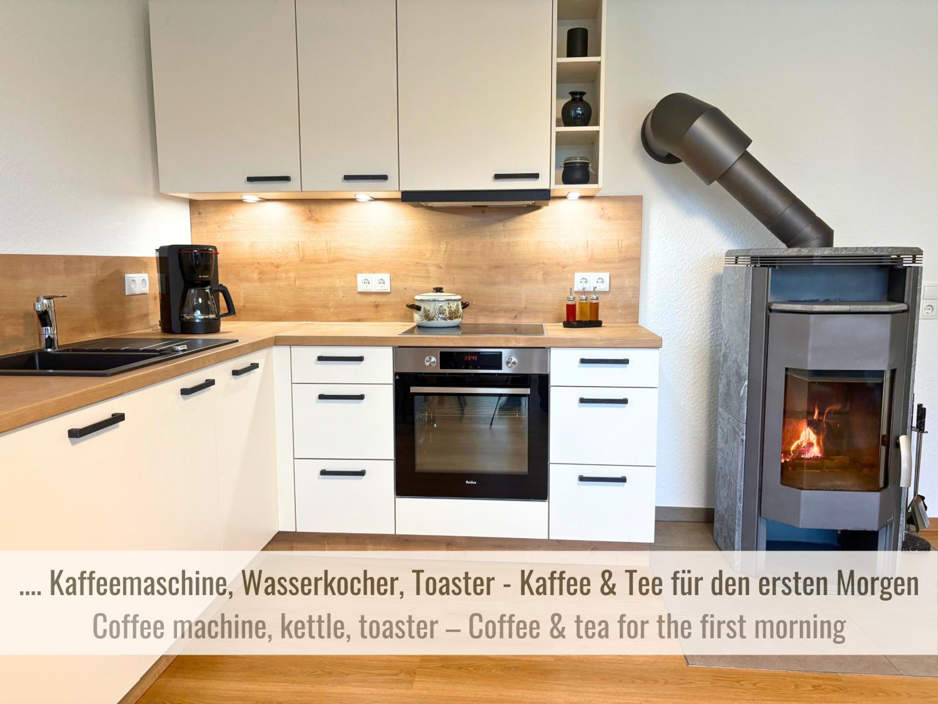 Kamin-Apartment Bodanum mit eigener Terrasse - naturnahe Ortsrandlage - VDSL - 10 min zum Nürburgring