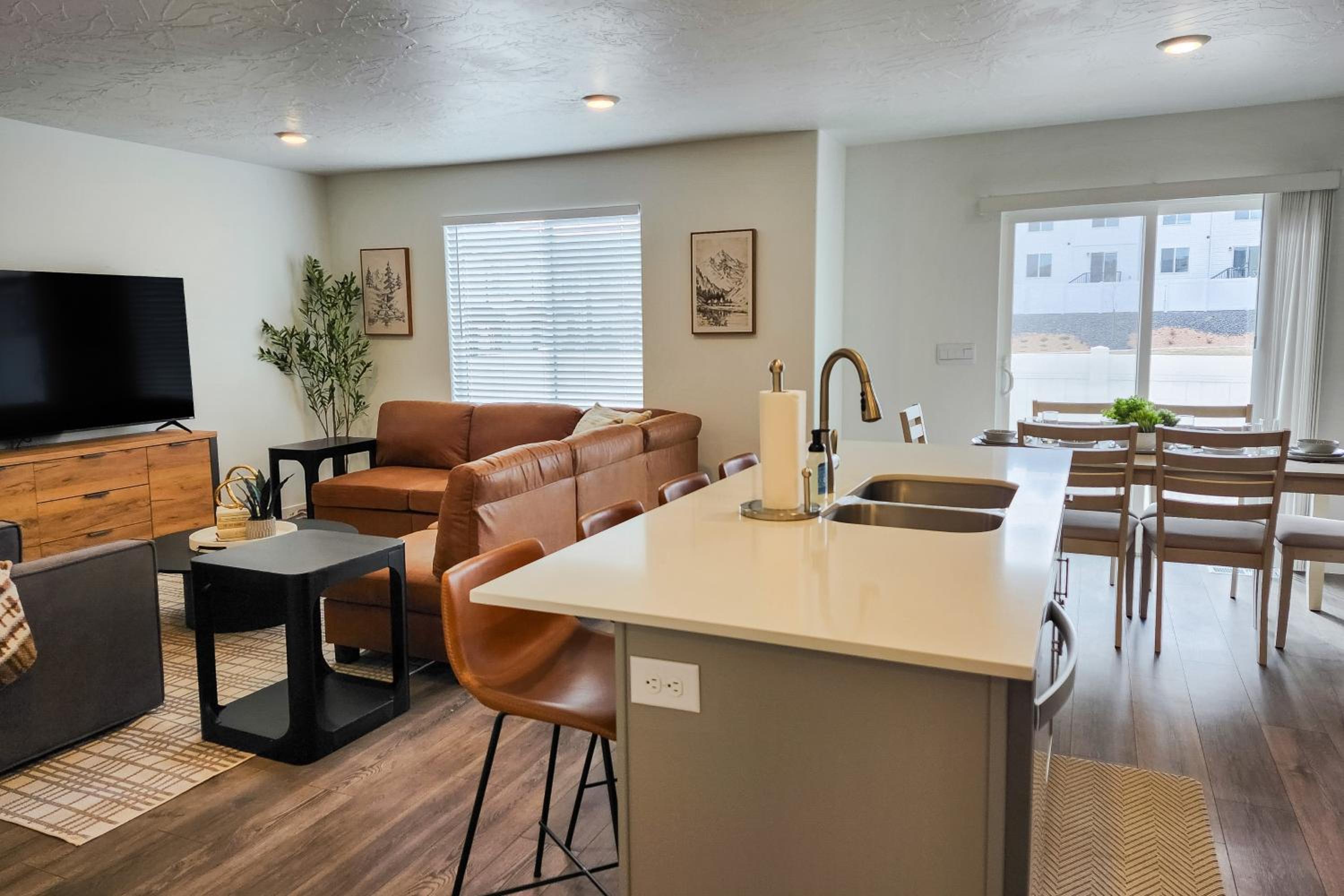 Game Room and Mountain View Cedar City Townhome