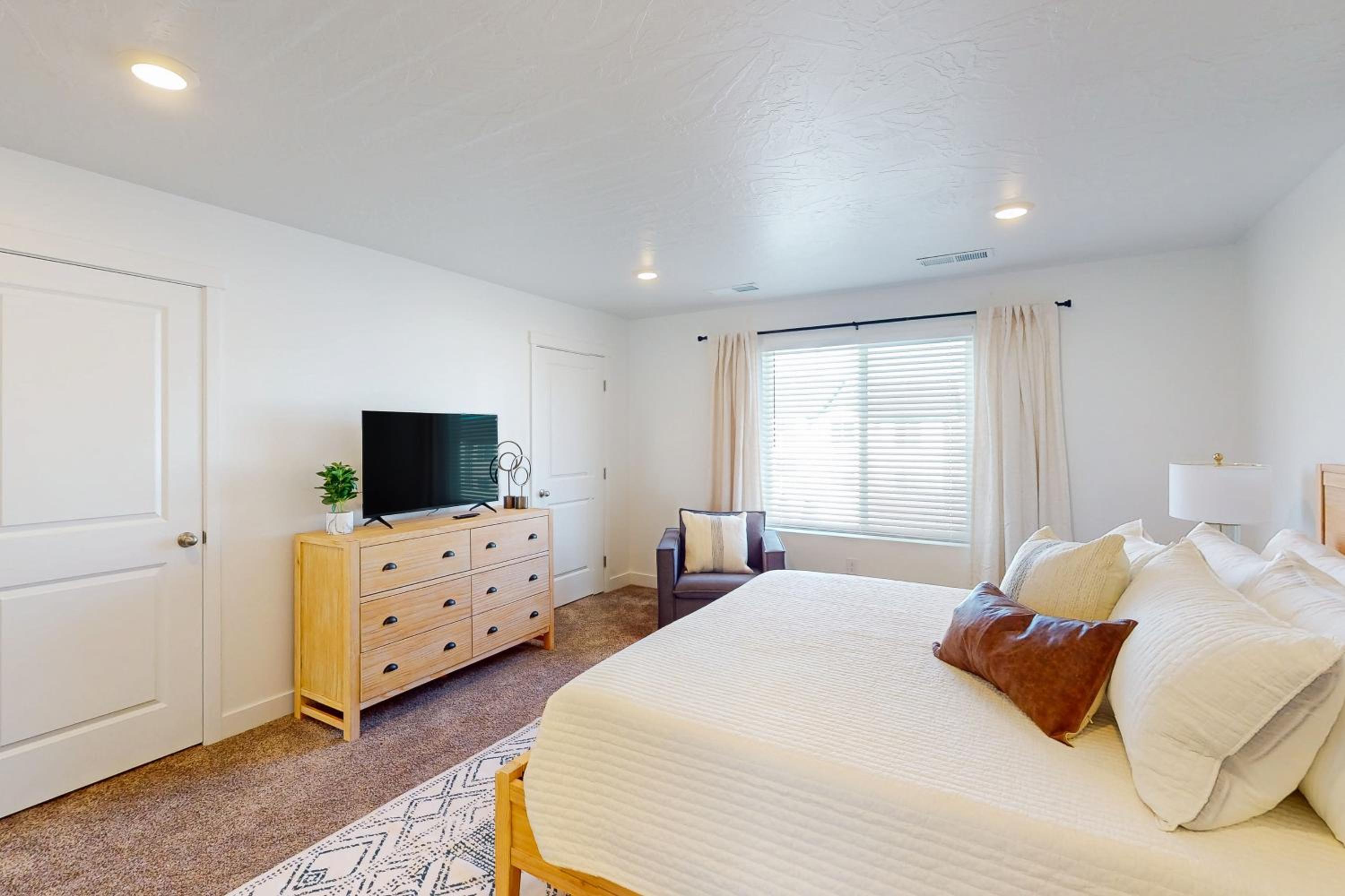 Game Room and Mountain View Cedar City Townhome