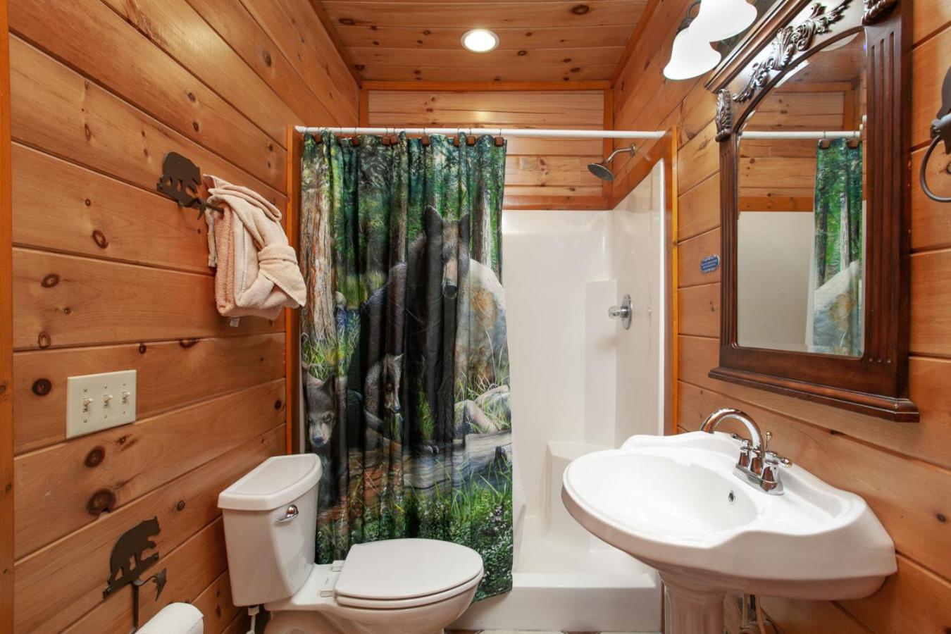 Galaxy Splash Hot Tub Pool Theater and MTN Views