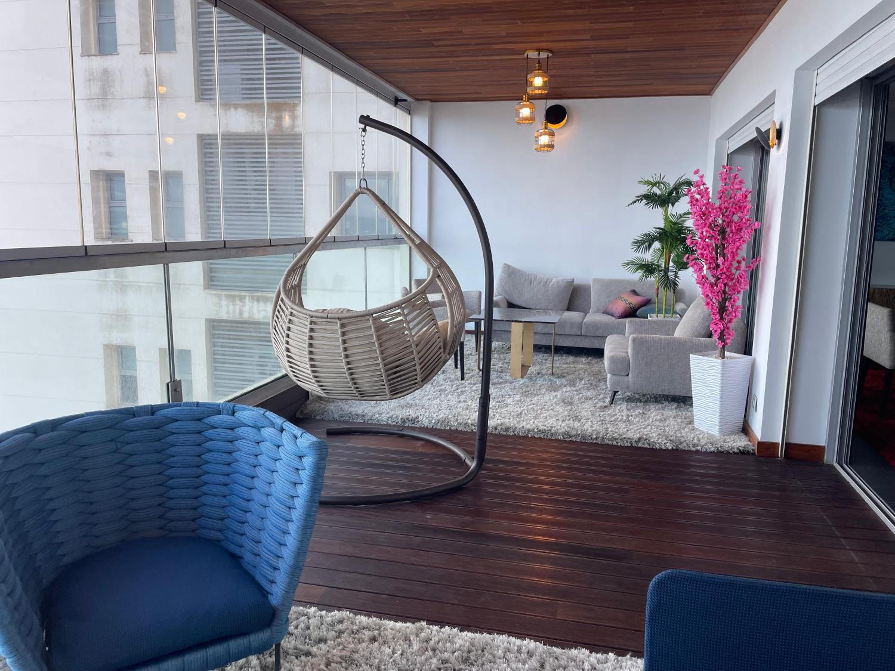 Ocean views from three bedrooms Apartment 21
