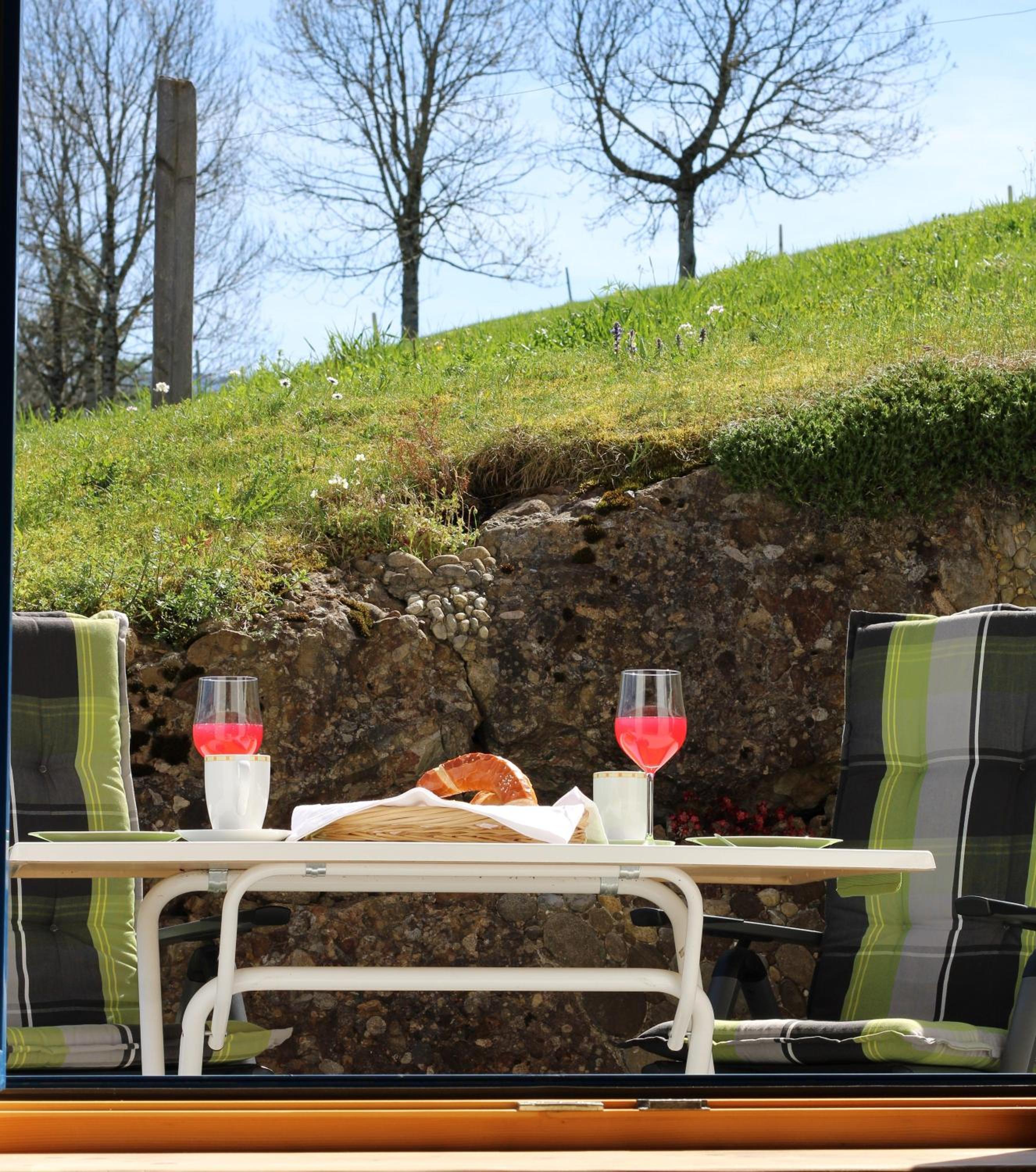 Ferienwohnung mit Aussicht im Bergdorf Steibis im Allgäu
