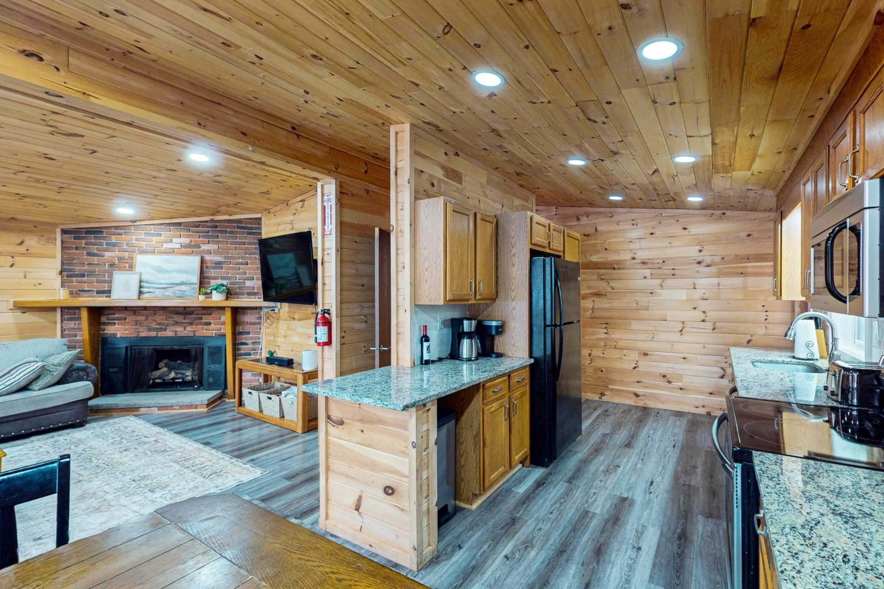 Hot Tub, Dock, Pool Table! Lakefront Poconos Haven