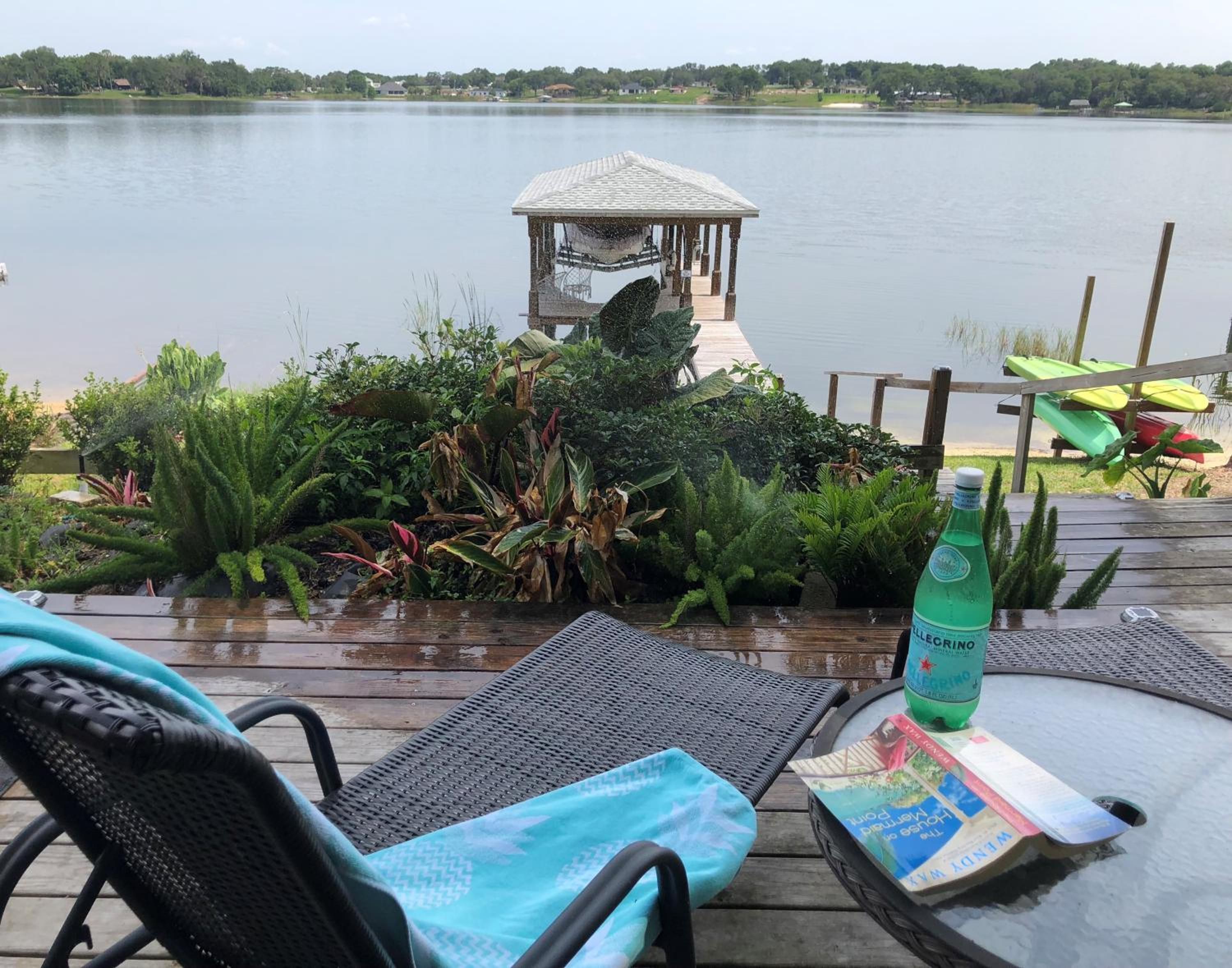 Lakefront with Dock on Private Lake Florence near Montverde Academy