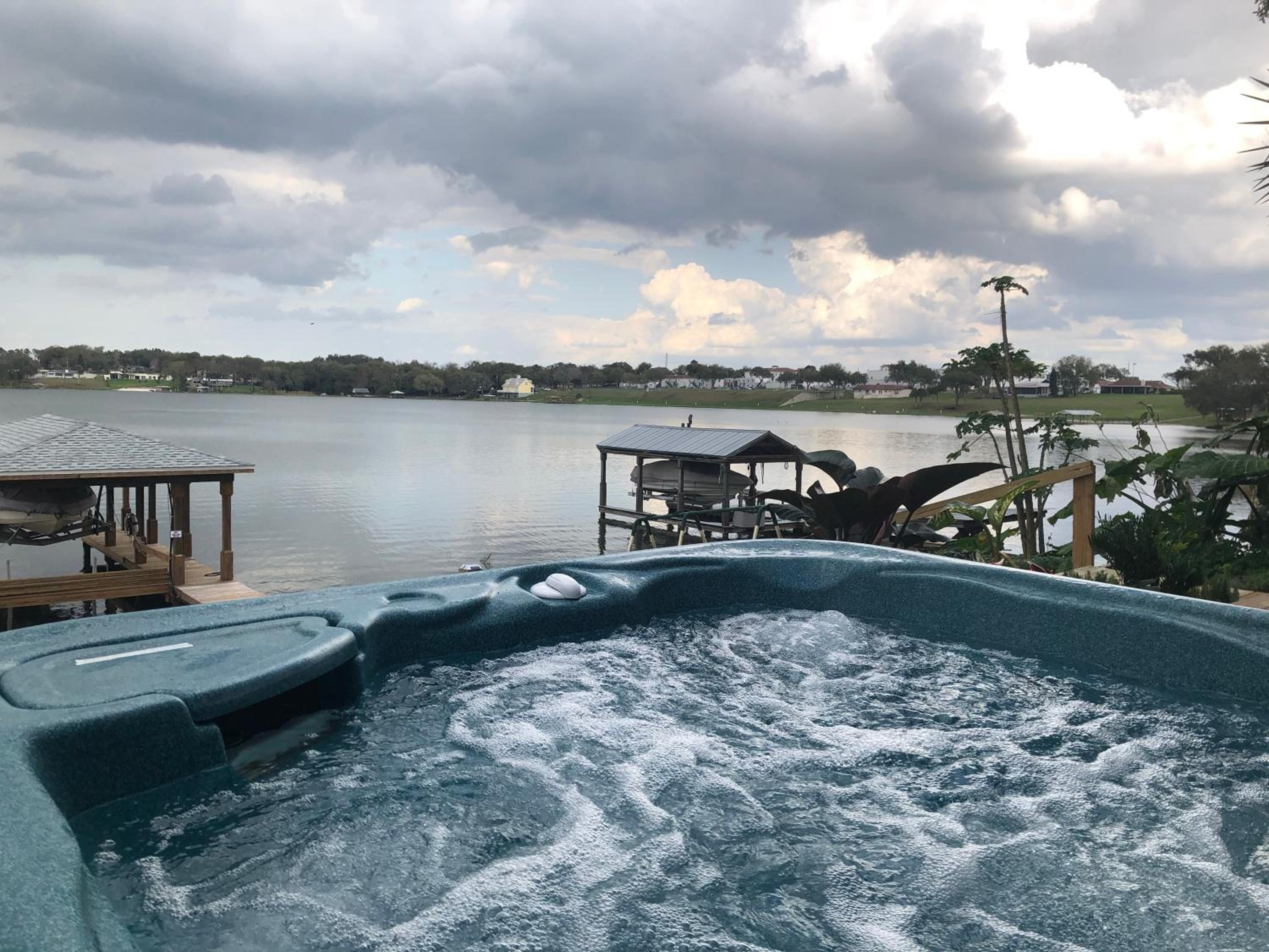 Lakefront with Dock on Private Lake Florence near Montverde Academy