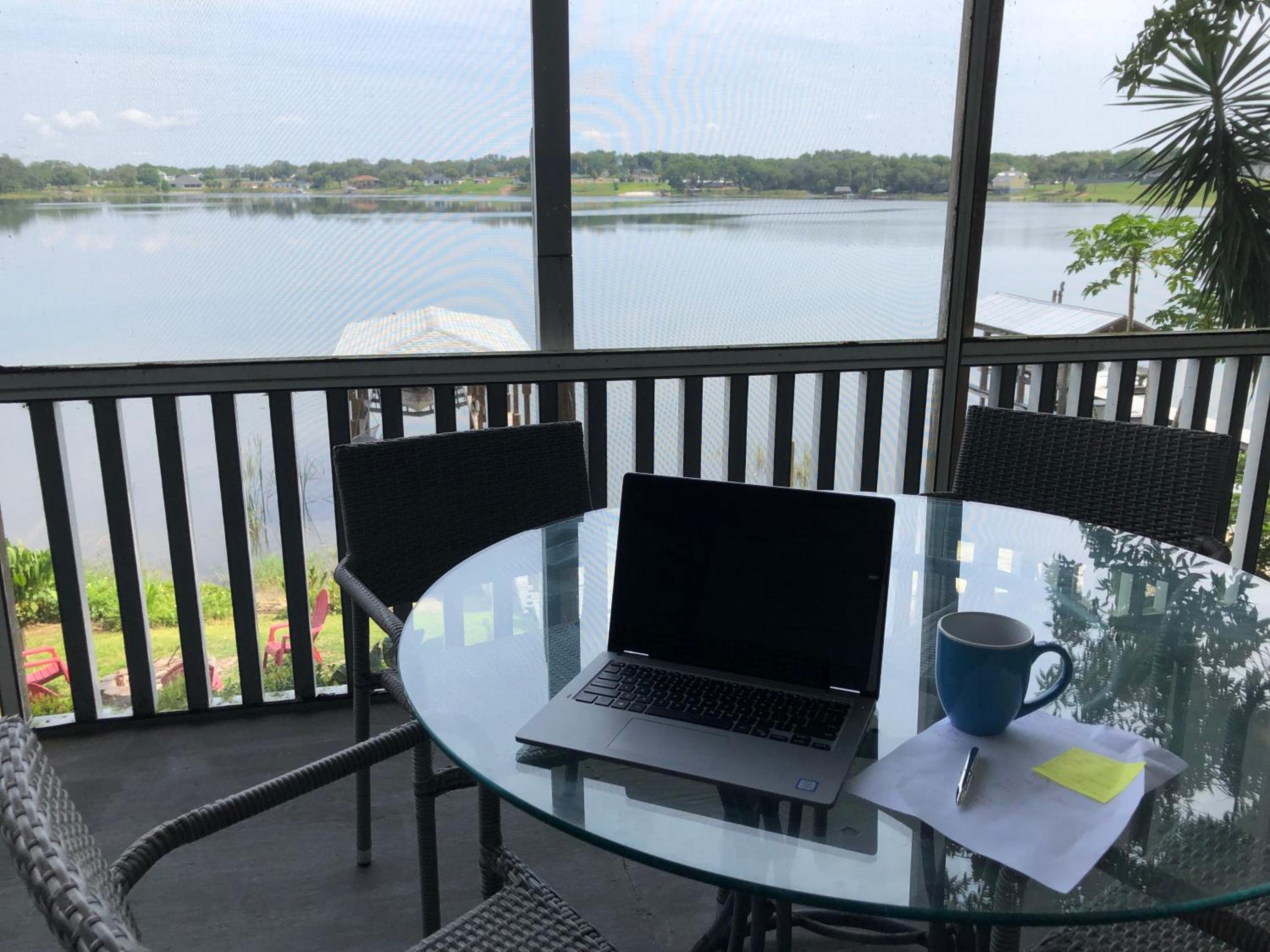 Lakefront with Dock on Private Lake Florence near Montverde Academy