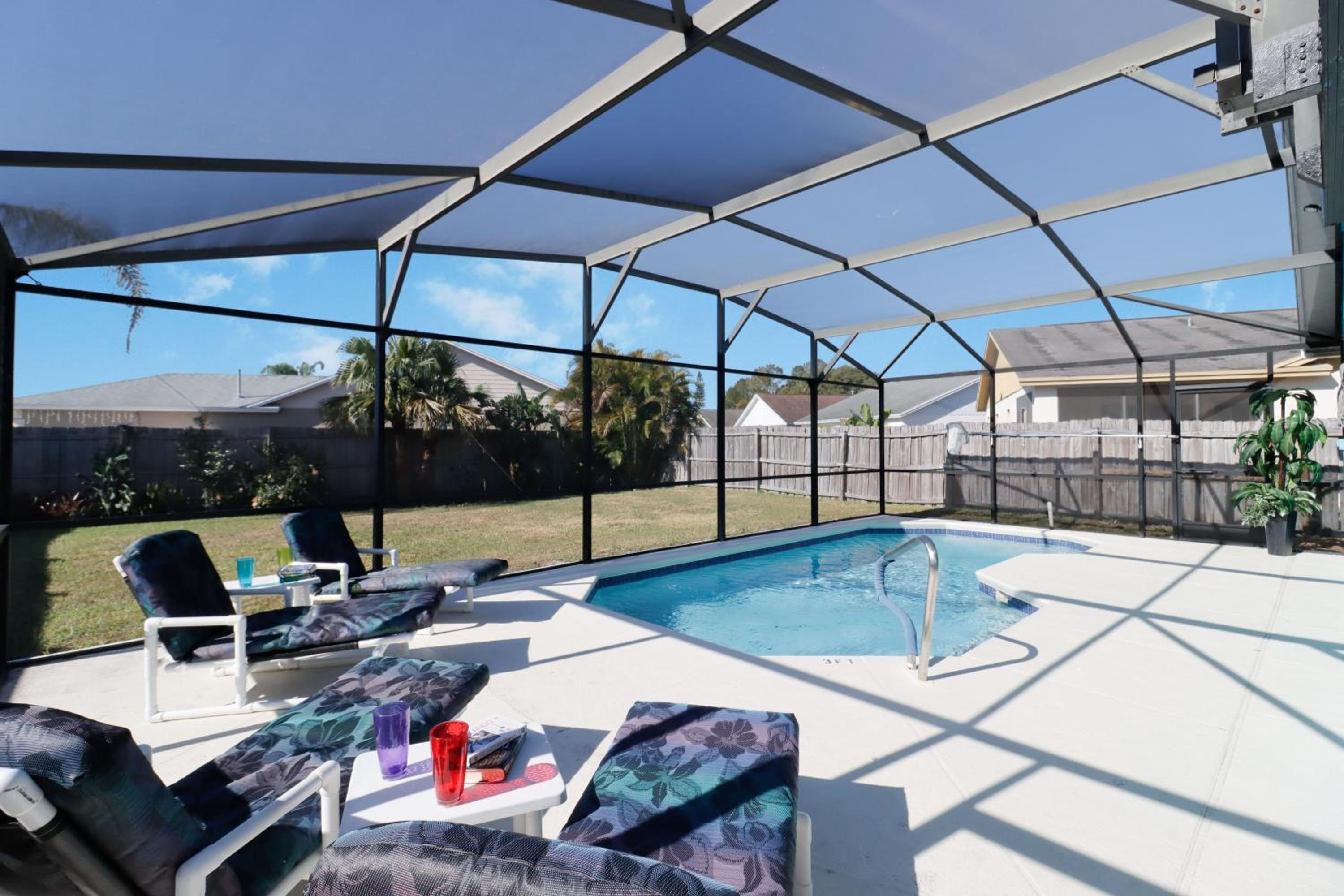 Ideal for Couples or Families looking for a Vacation Home with Private Pool and Yard