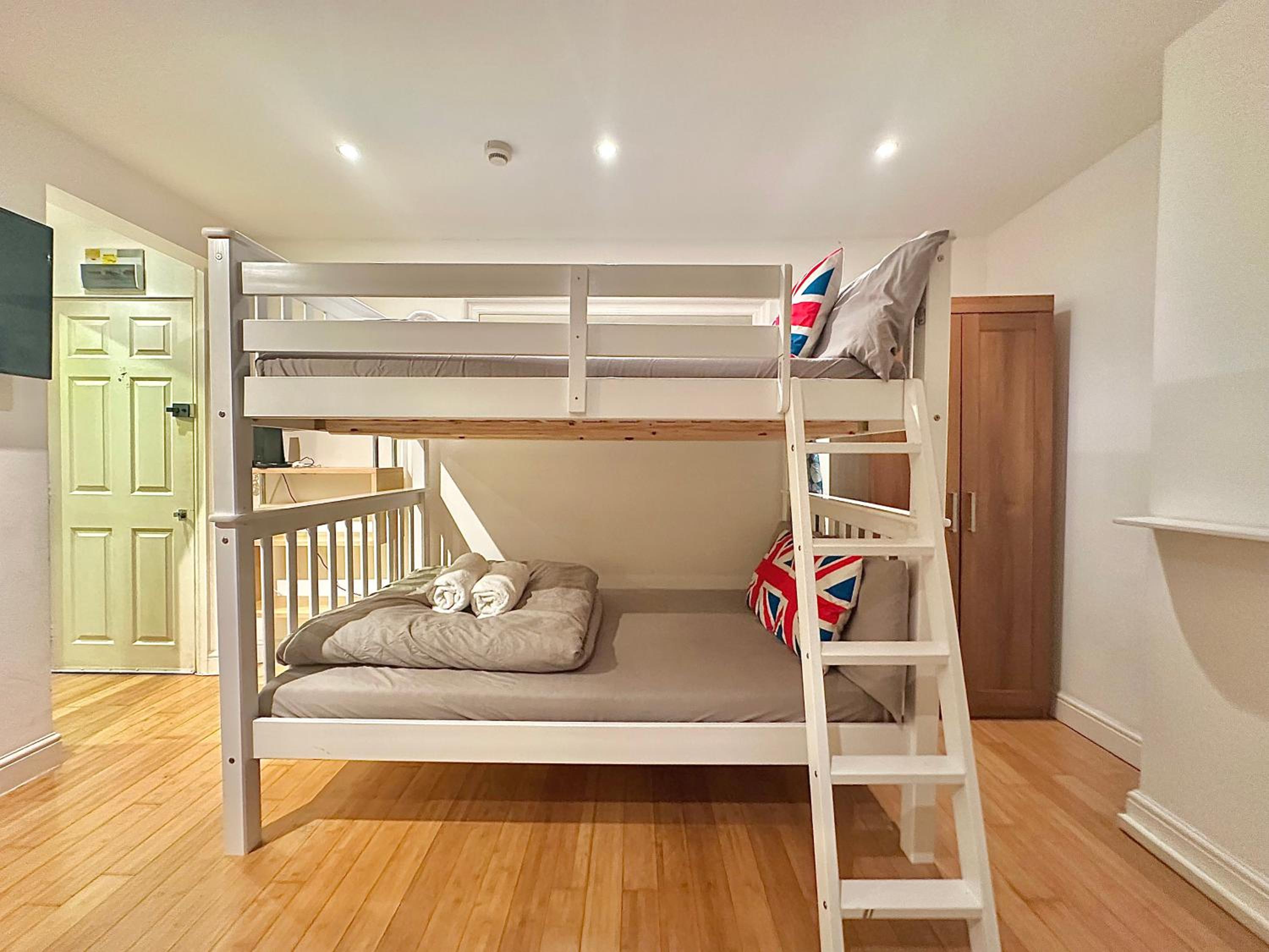 Top floor flat
