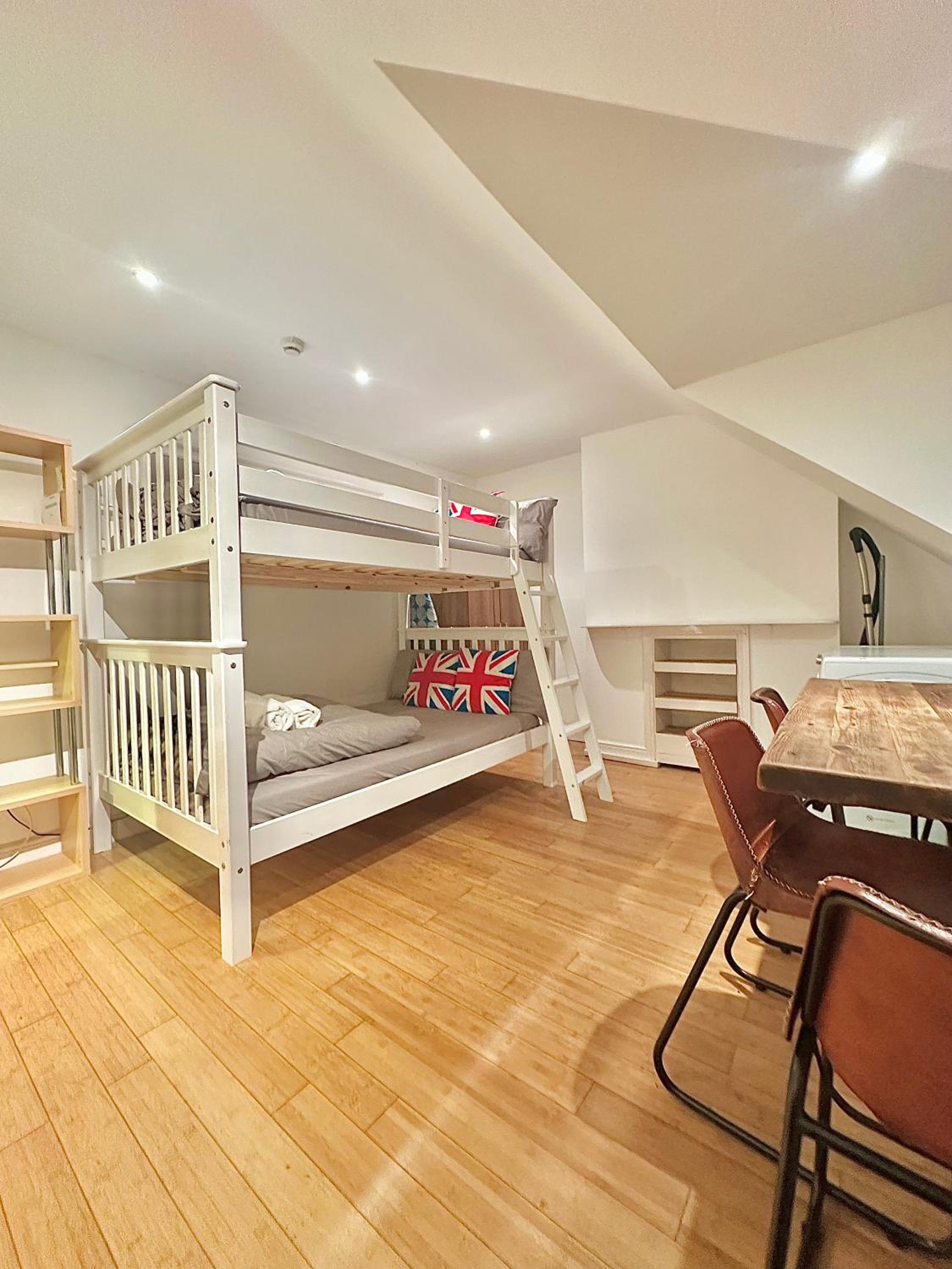 Top floor flat