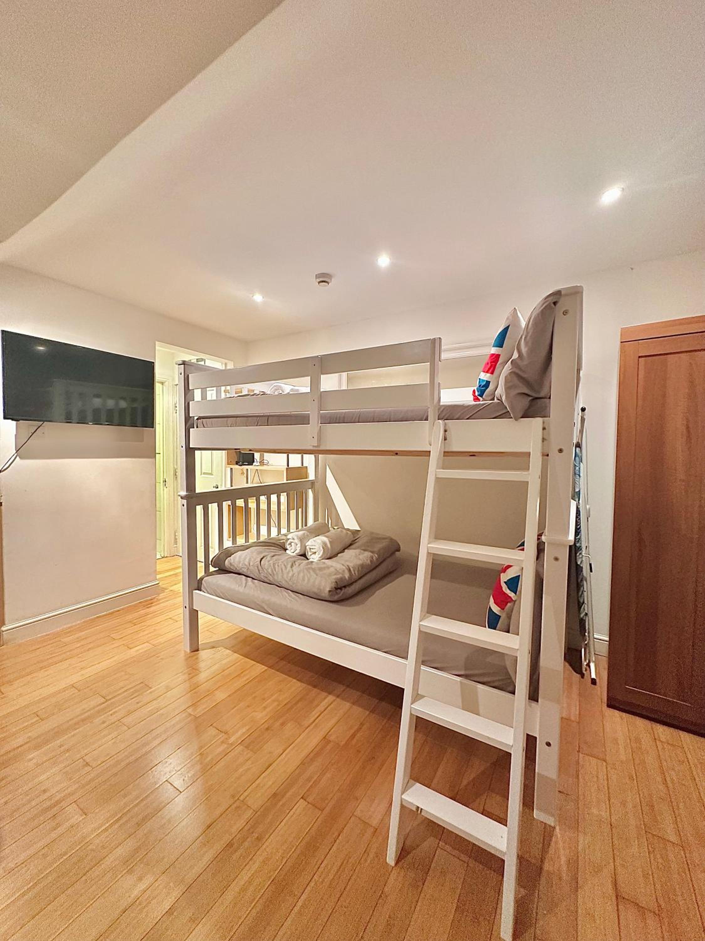 Top floor flat