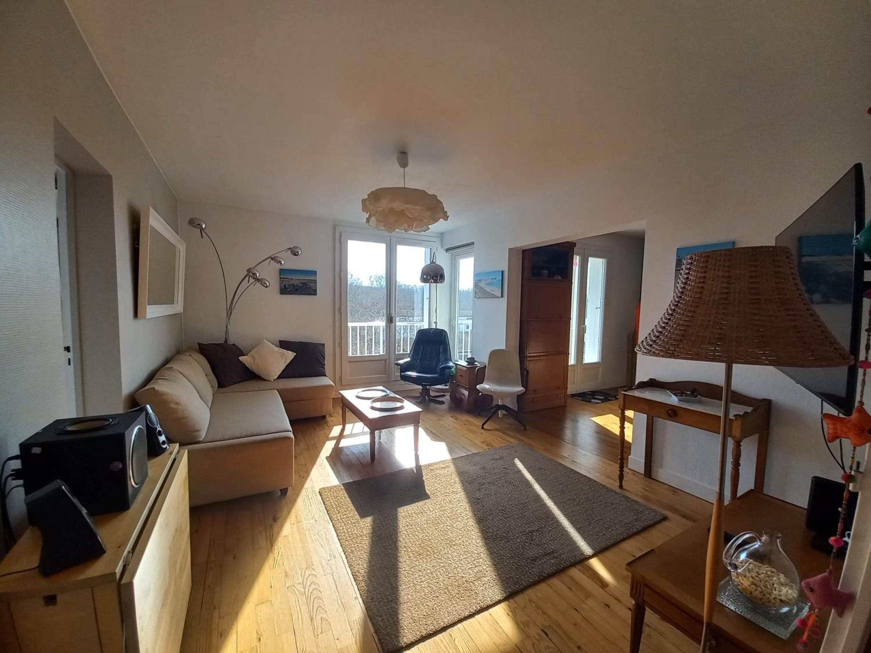 Appartement central et chaleureux sur côte pays basque pour 6 personnes