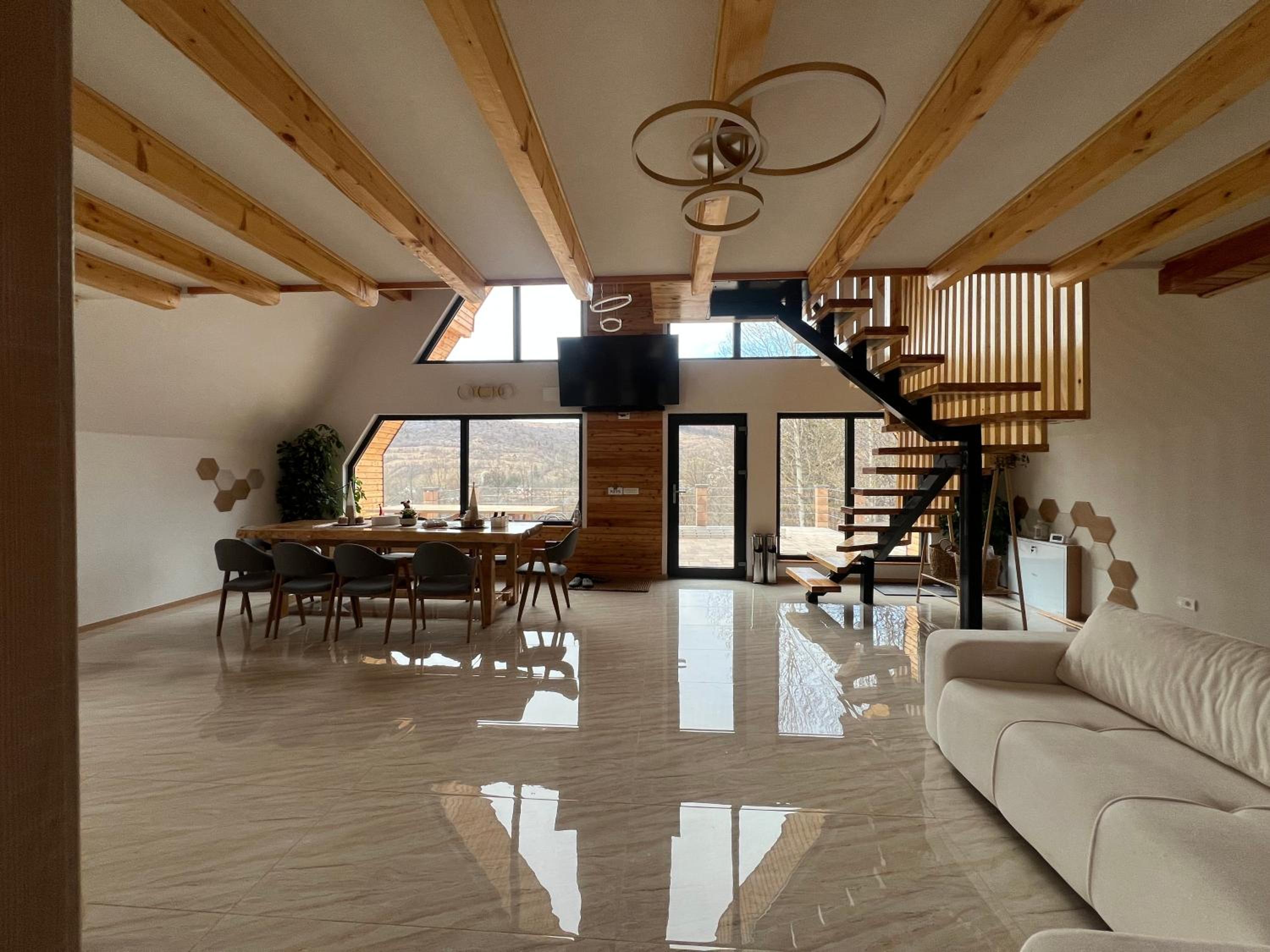 A-frame Sofis House Valea Doftanei