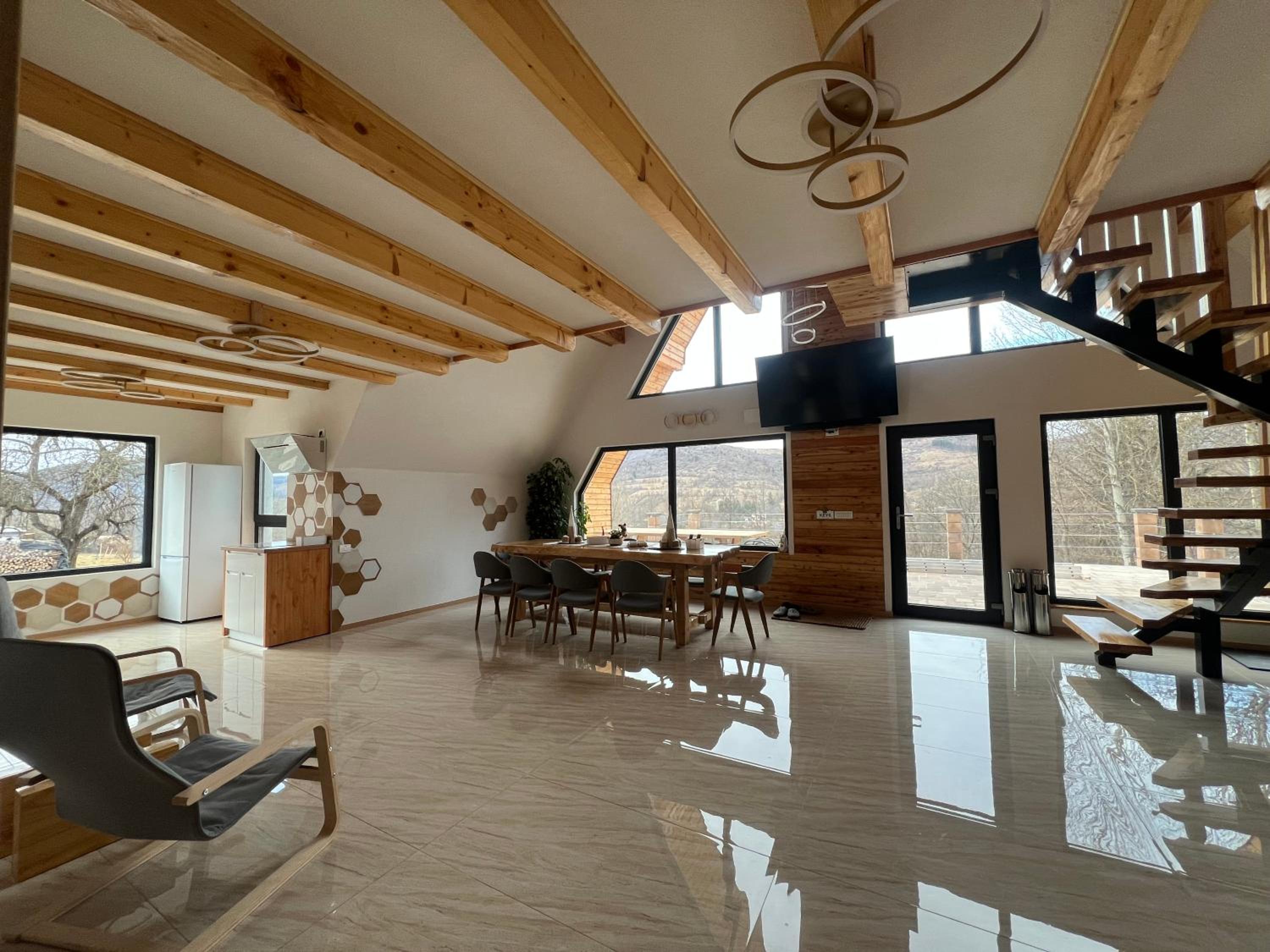 A-frame Sofis House Valea Doftanei