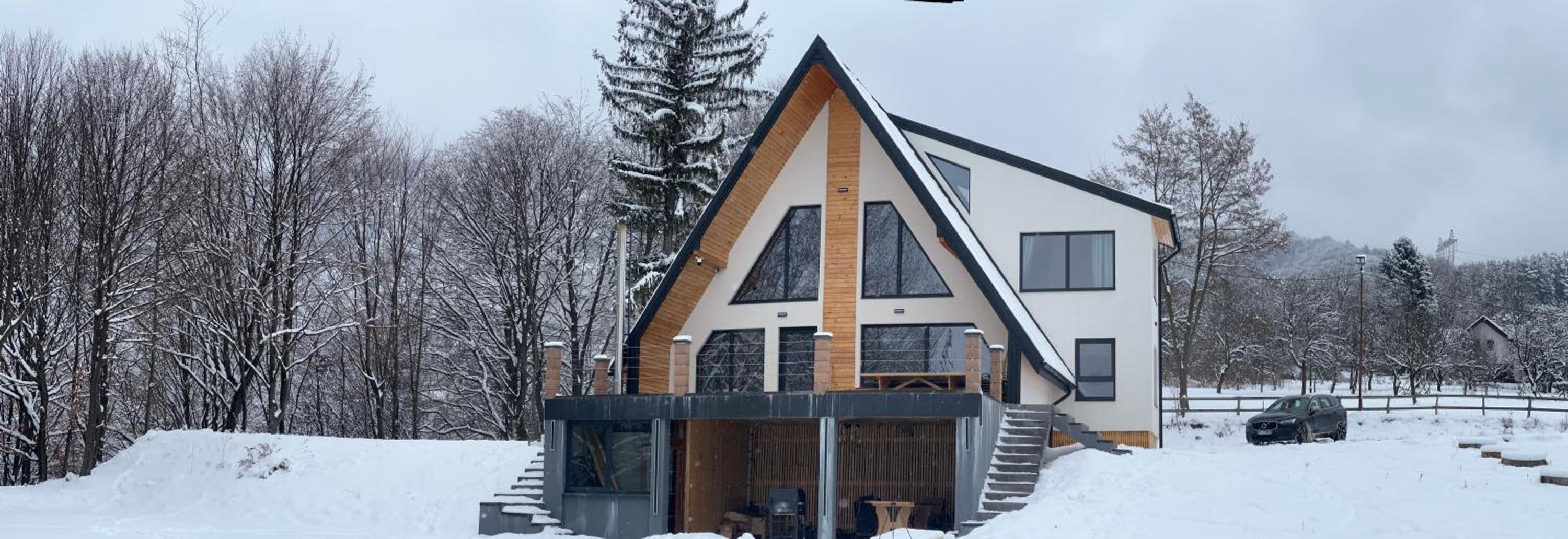 A-frame Sofis House Valea Doftanei