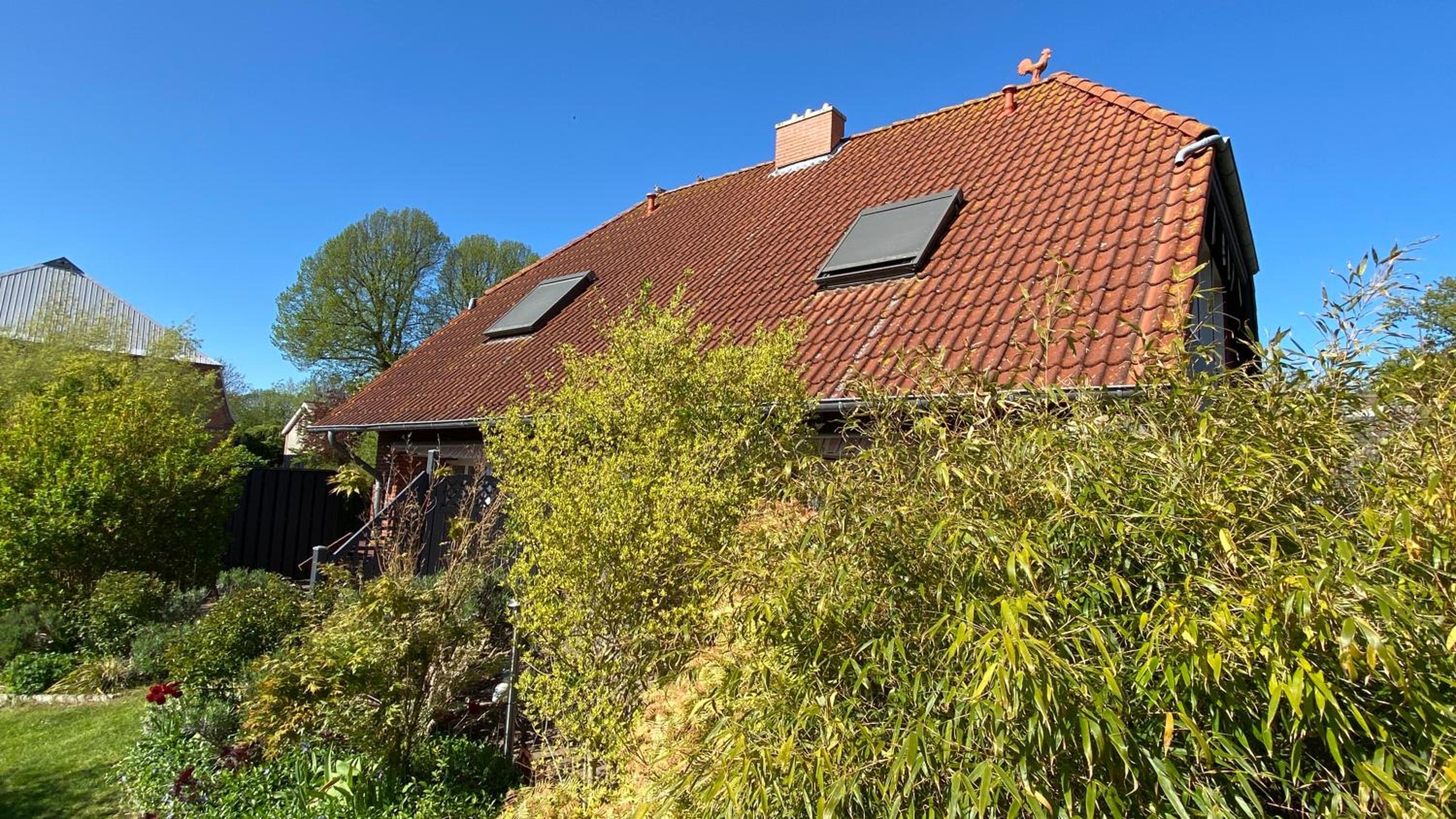 Ferienhaus Kleiner Leuchtturm -Backbord mit Garten und Terrasse