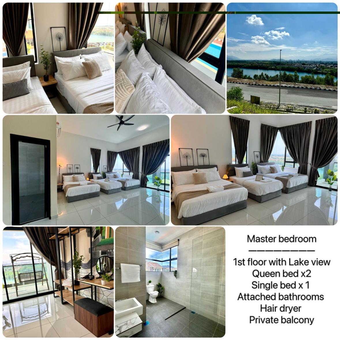 Ipoh Lahat Mines Private Pool Lake Villa by IWH Suites