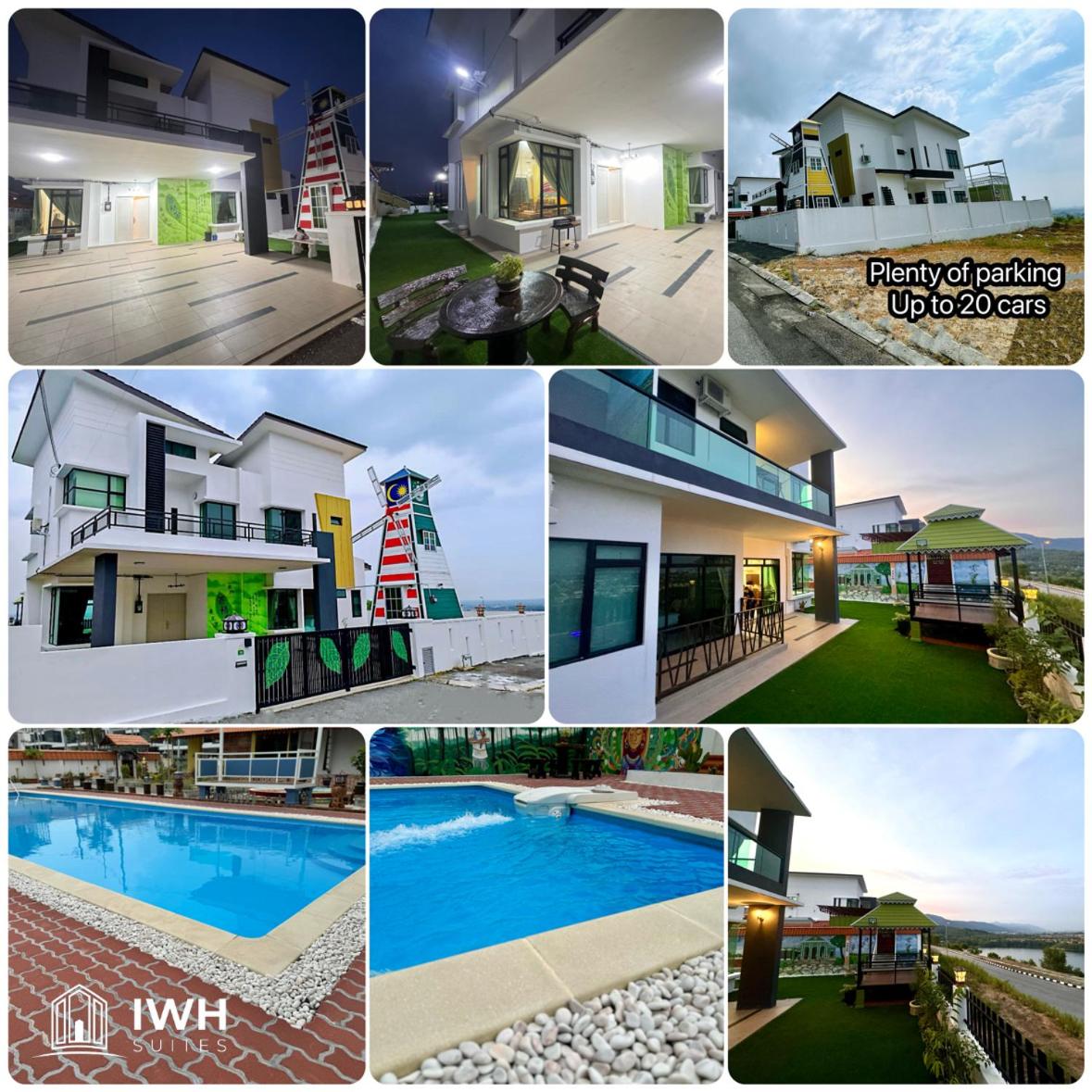 Ipoh Lahat Mines Private Pool Lake Villa by IWH Suites