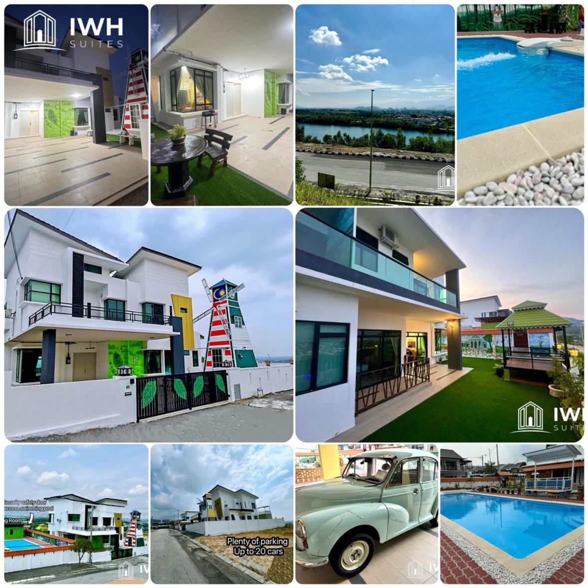 Ipoh Lahat Mines Private Pool Lake Villa by IWH Suites