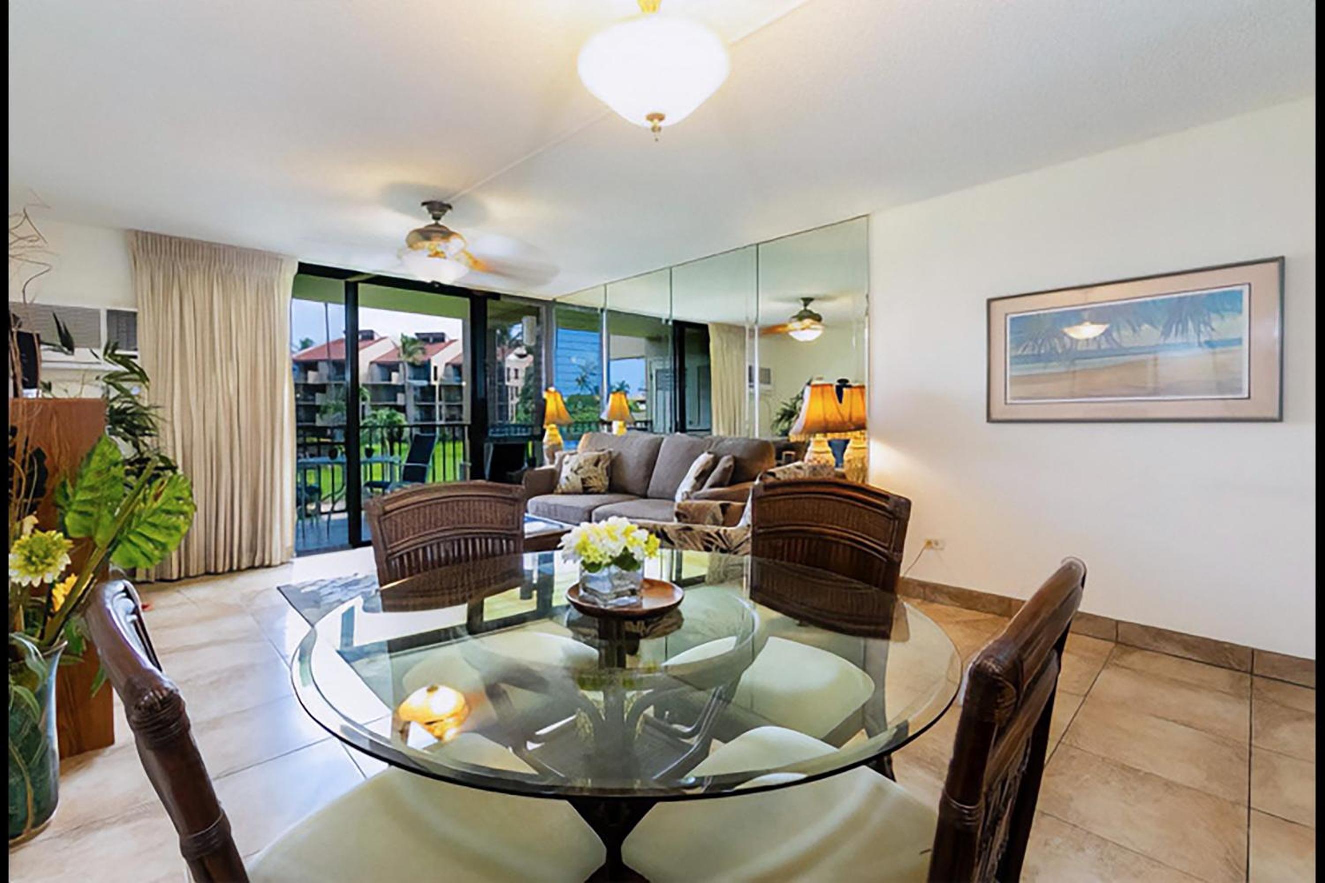 Kamaole Sands 7-206 - Renovated, Courtyard Views, Steps to the Beach, AC