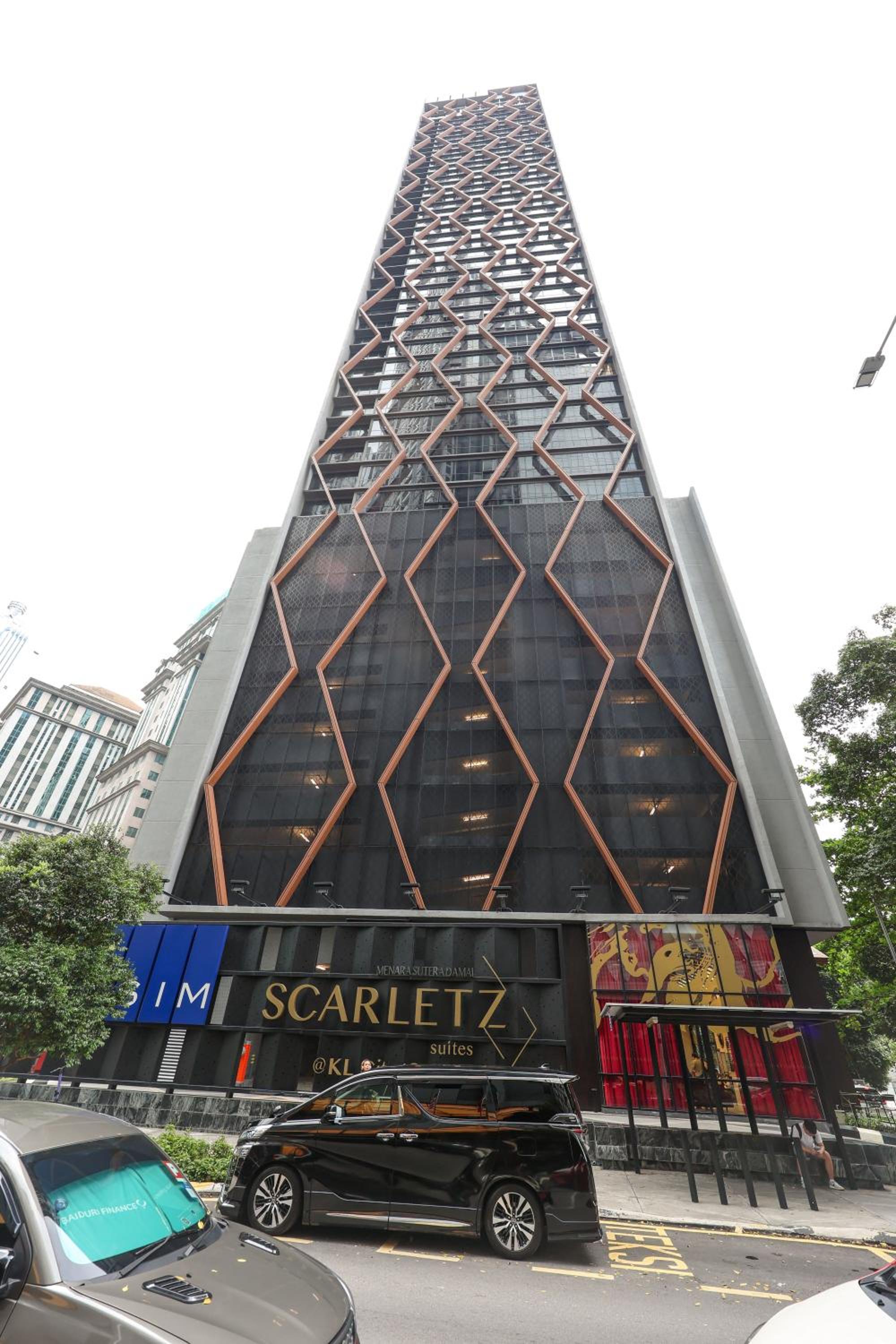 吉隆坡Scarletz斯嘉丽 双子塔附近 无边泳池 配健身房 工作室