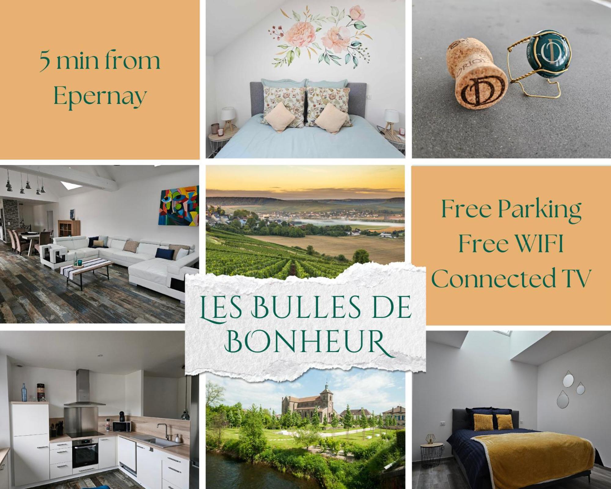 Les Bulles de Bonheur - Au Cœur du Vignoble Champenois