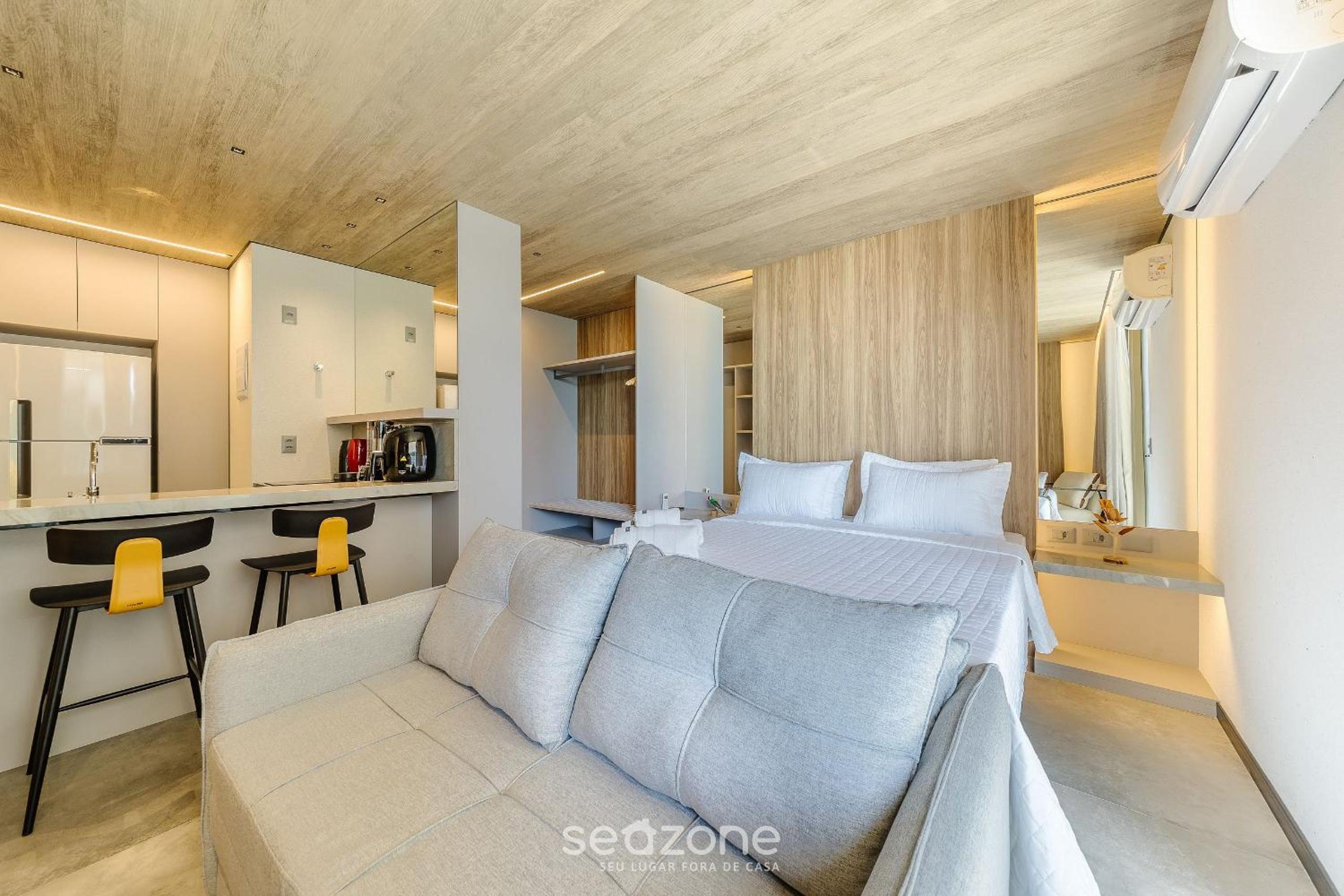 NWTs - Studios with side sea view in Maceió II