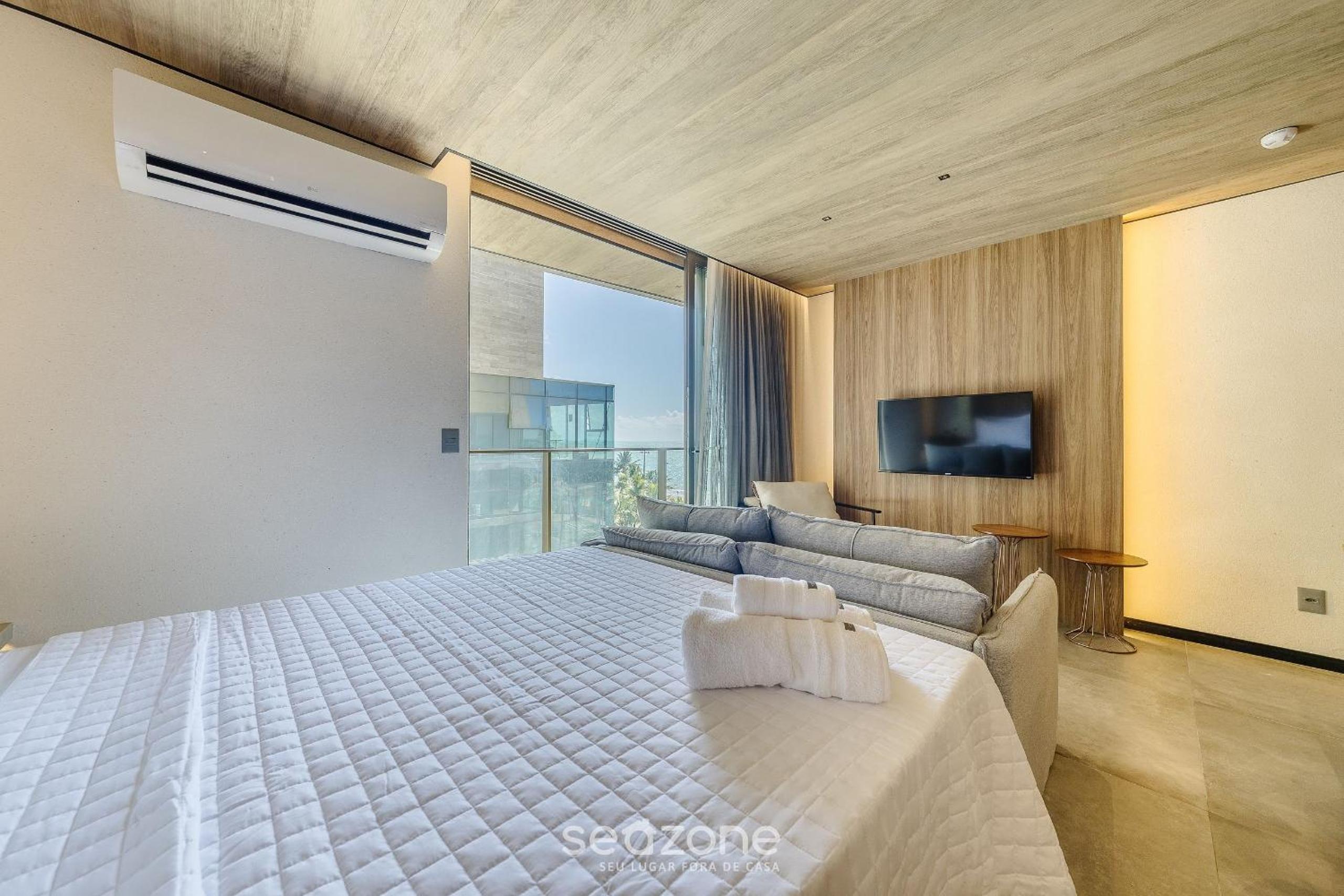 NWTs - Studios with side sea view in Maceió II