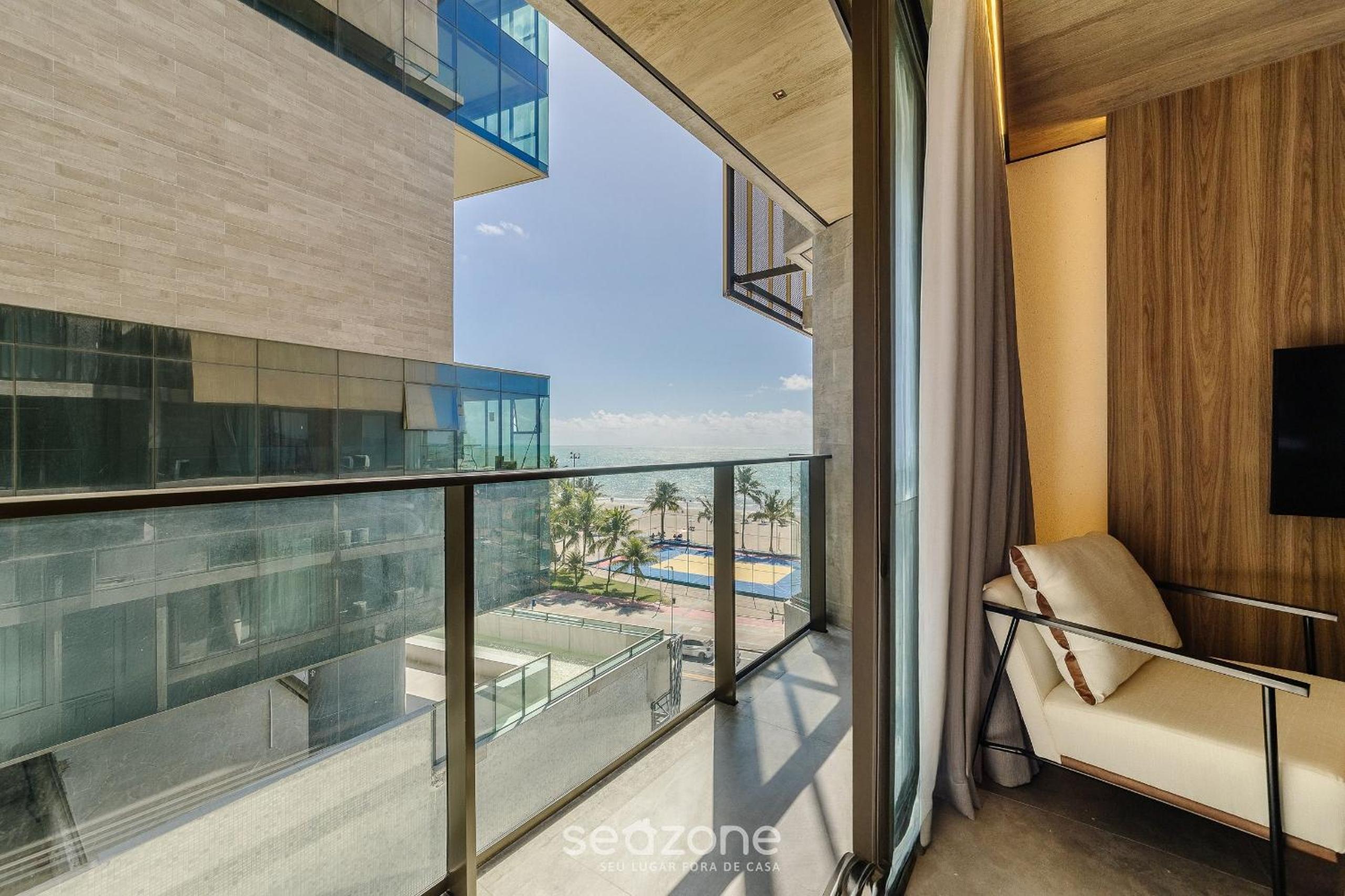 NWTs - Studios with side sea view in Maceió II