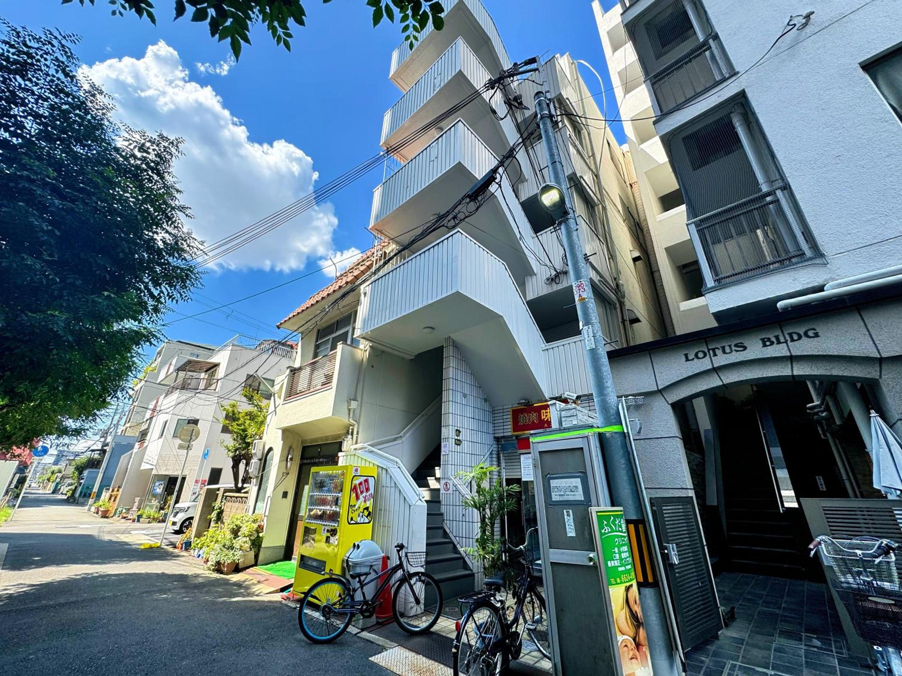 駅徒歩1分2DKで広々快適5階エレベーターなし 天王寺4分心斎橋13分HANAInn