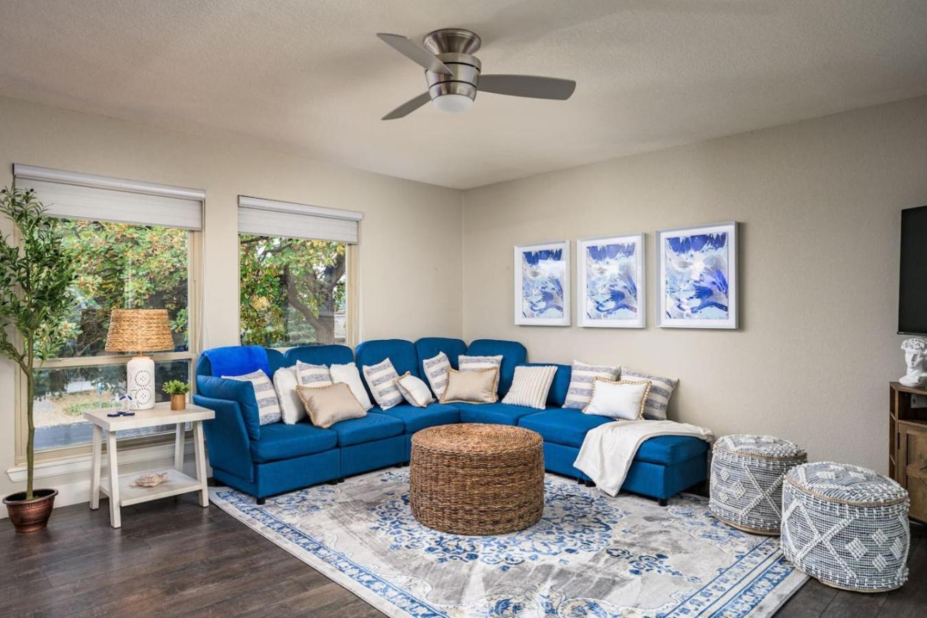 The Santorini Retreat Pool Hot Tub Game Room