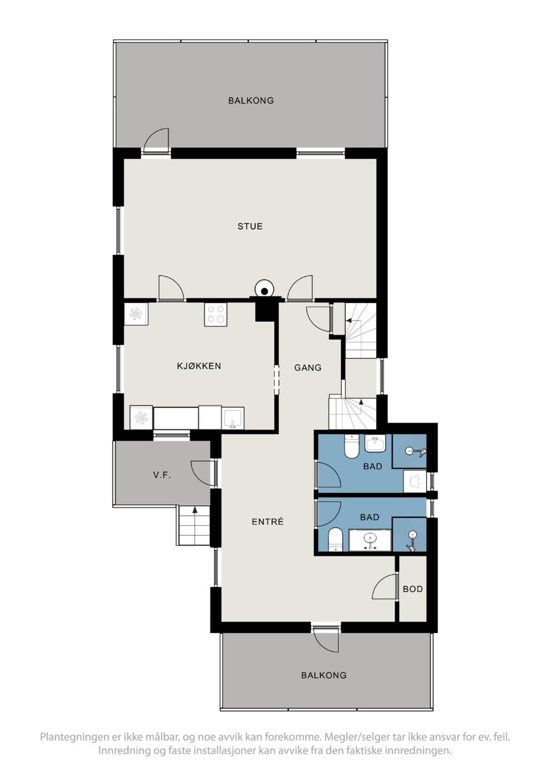 Valen House, Reine