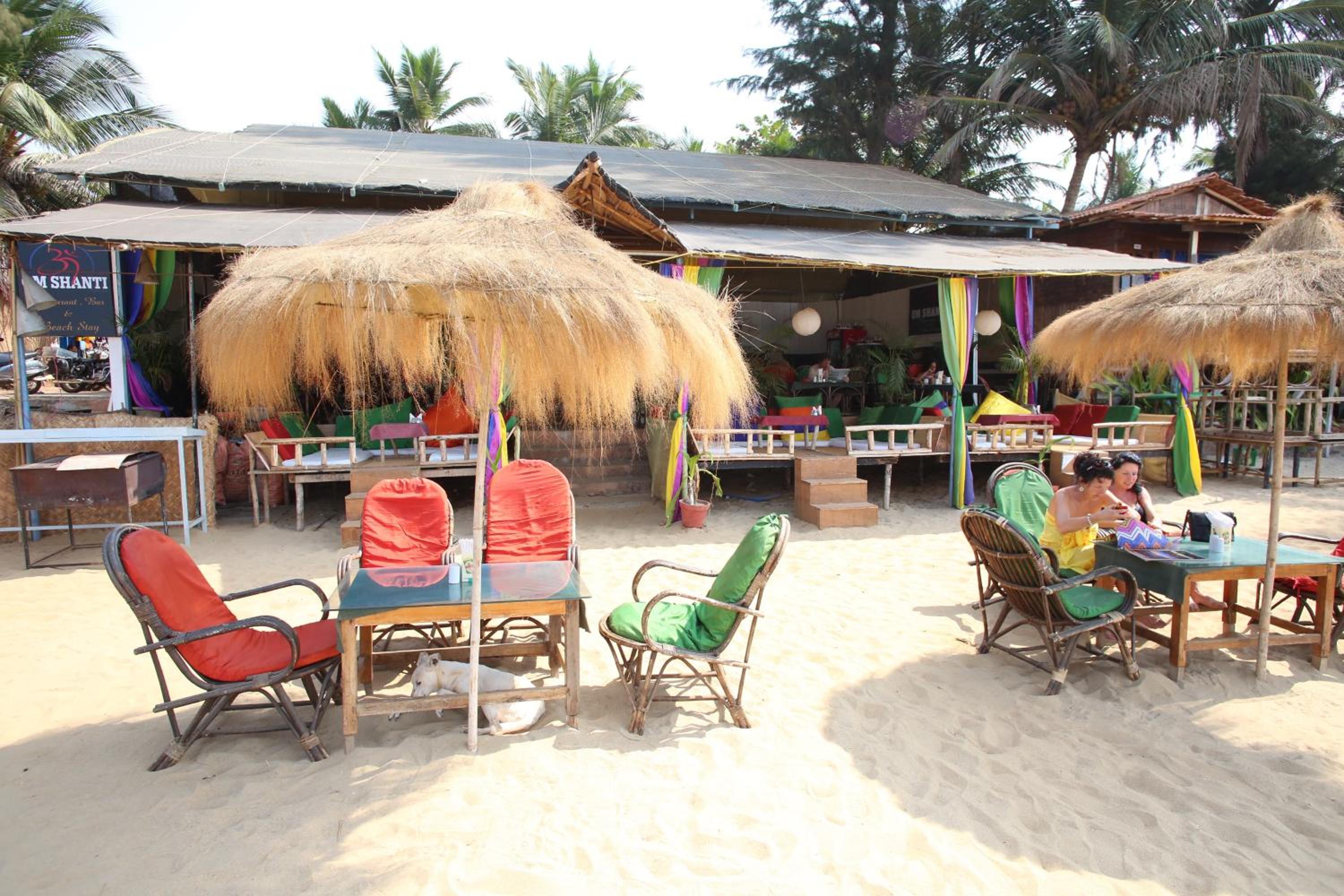 Om Shanti Beach Stay Patnem view 2
