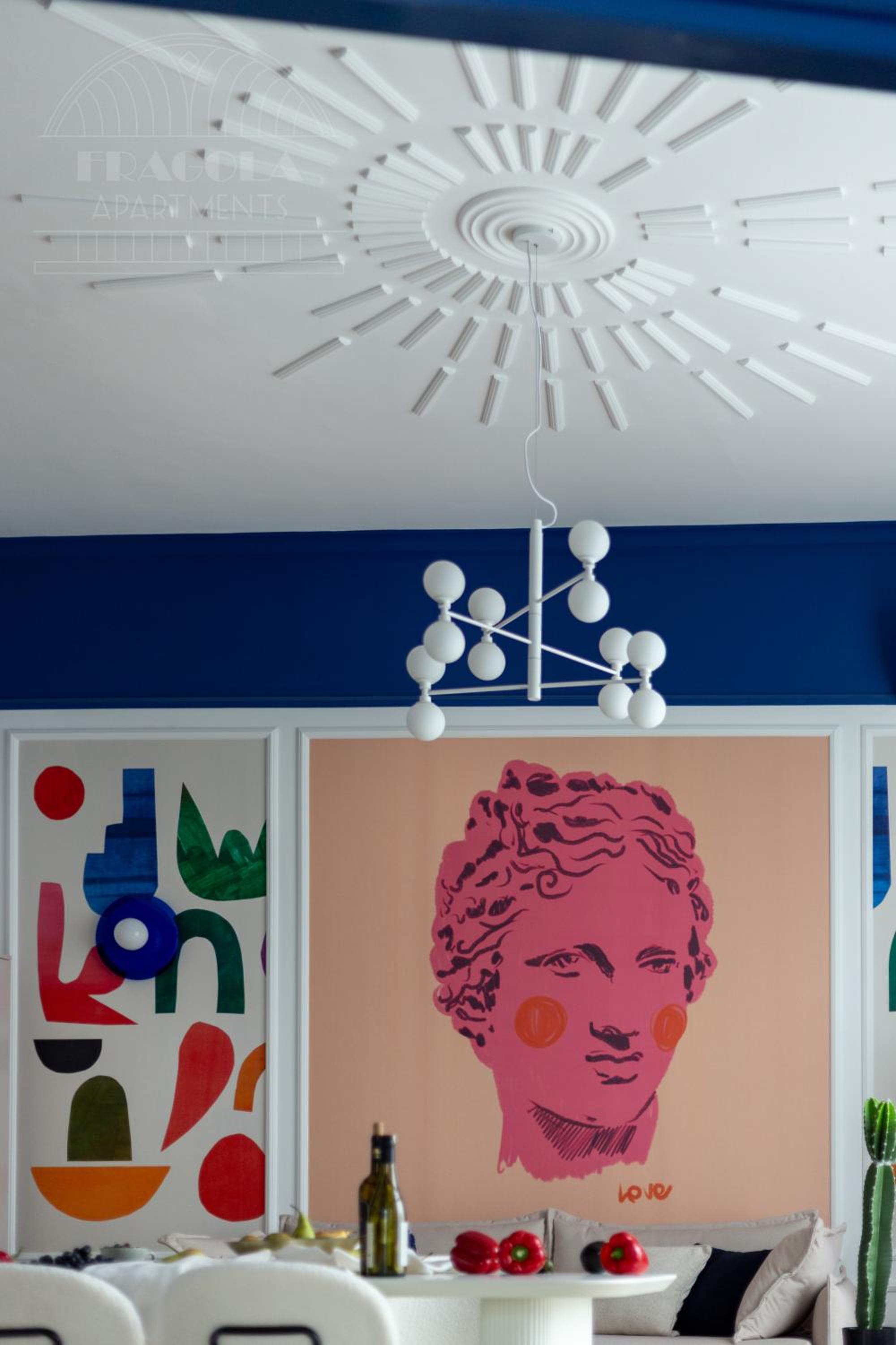 Colorful 2-bed, 100sqm apartment in the heart of Kazimierz
