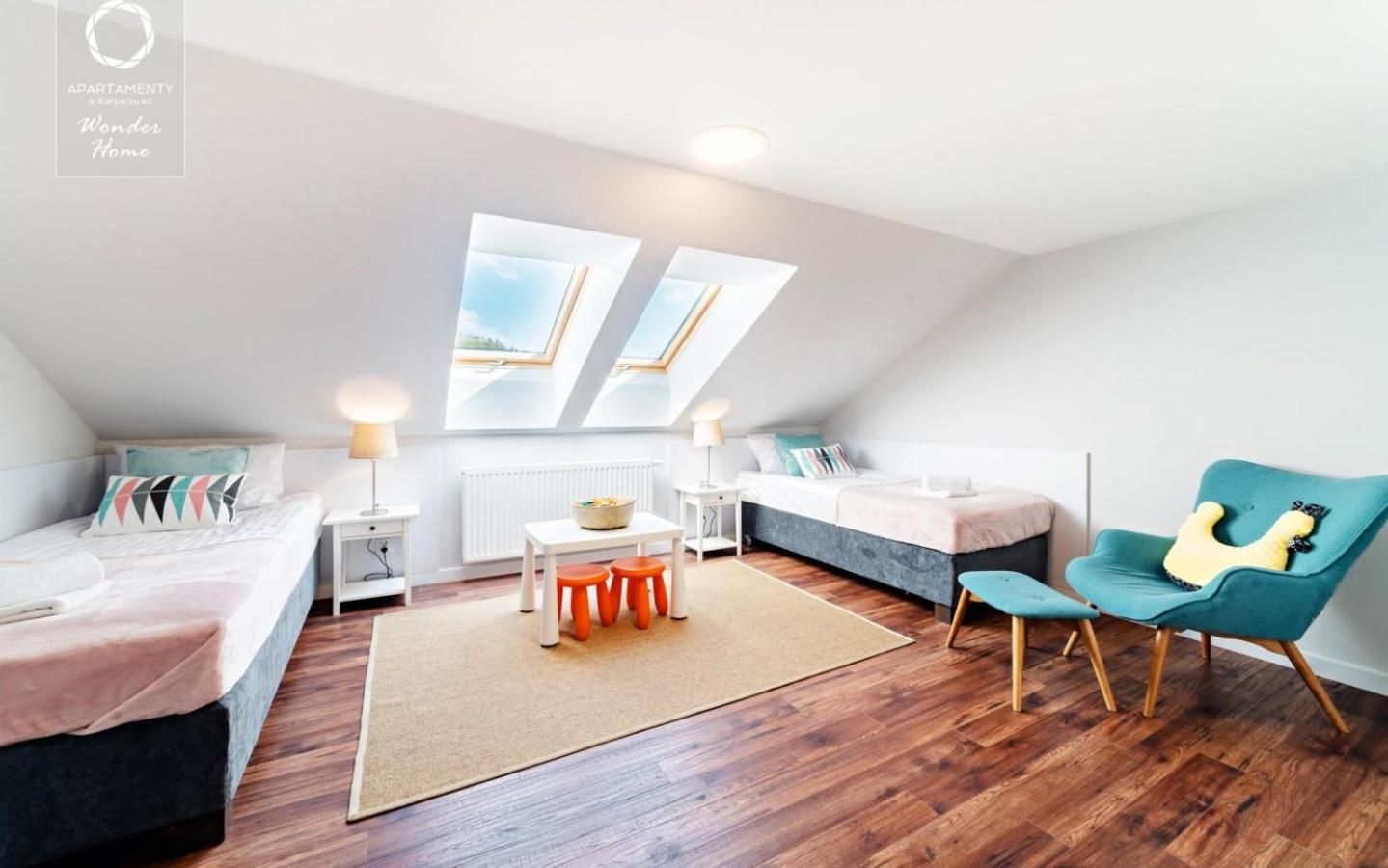 Wonder Home Residence - Apartamenty z balkonami i ogródkami, blisko stoku narciarskiego Karpatka i szlaków turystycznych