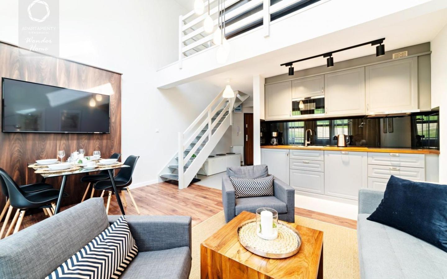 Wonder Home Residence - Apartamenty z balkonami i ogródkami, blisko stoku narciarskiego Karpatka i szlaków turystycznych