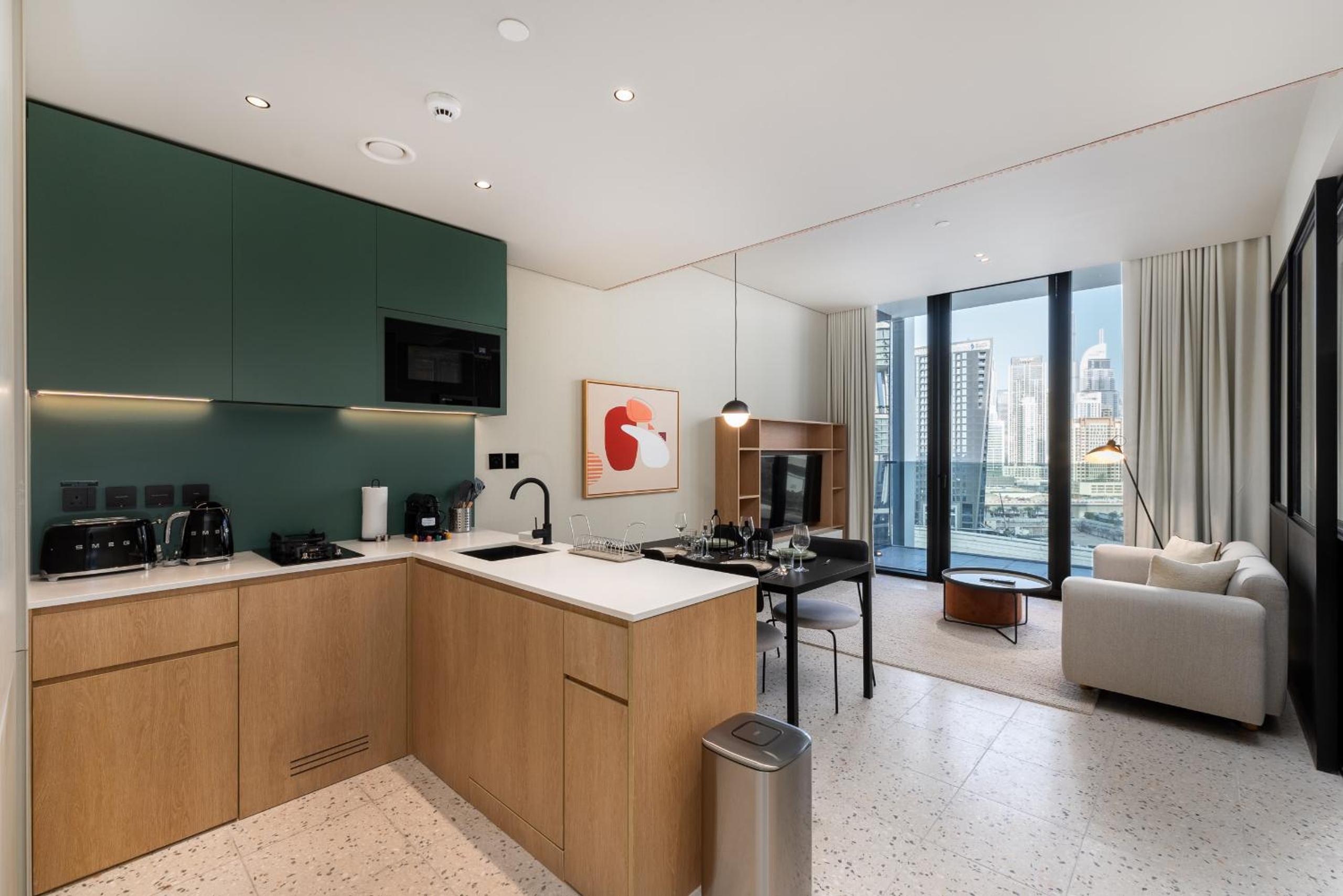 Upside Living, Burj Khalifa View, Business Bay - Mint Stay
