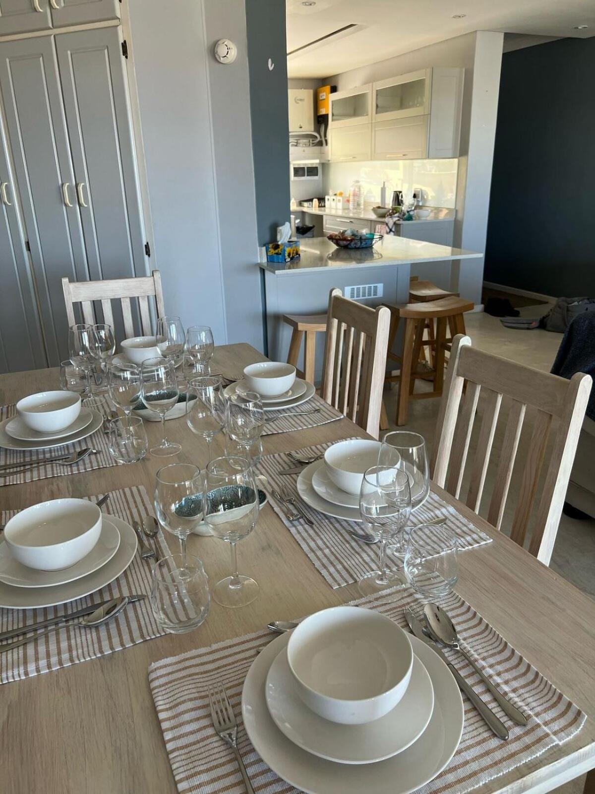 Serviced beach apartment