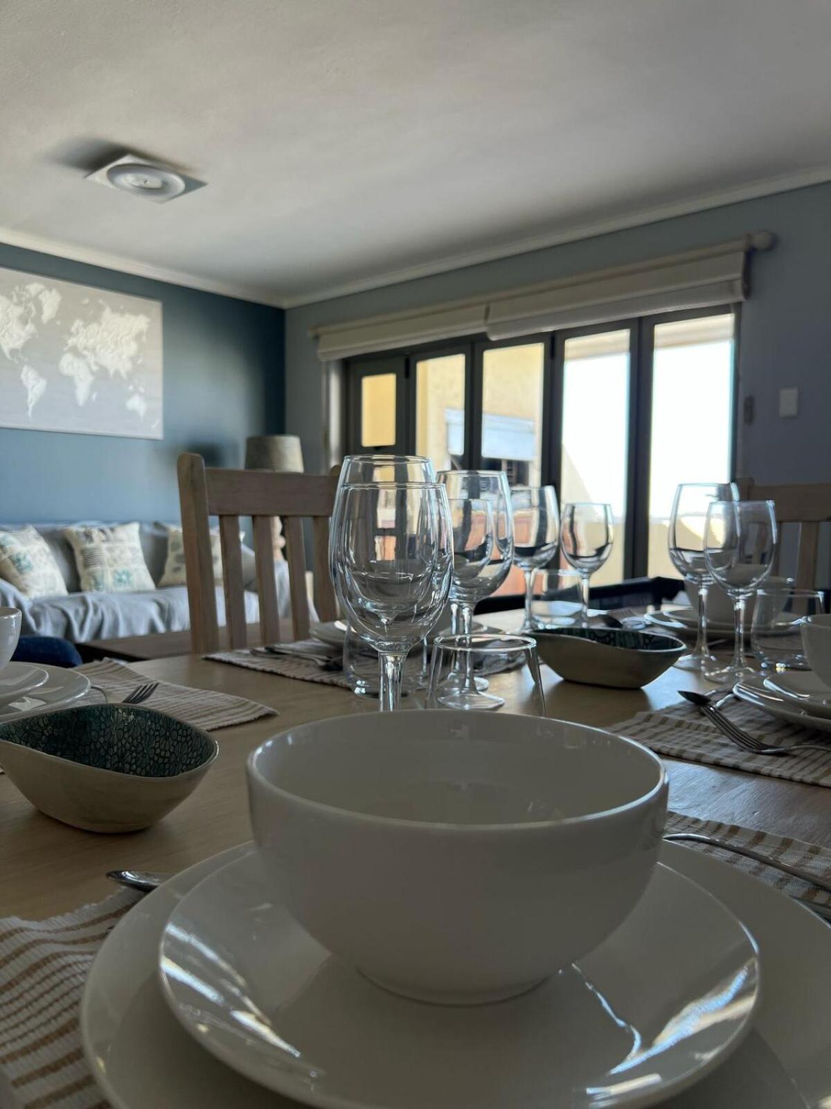 Serviced beach apartment