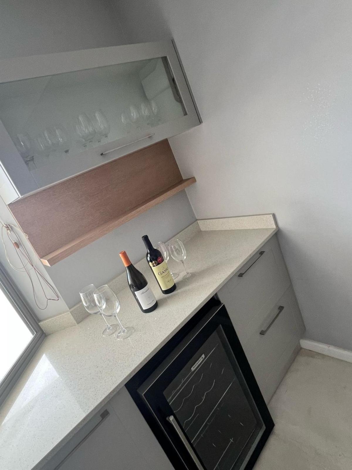 Serviced beach apartment
