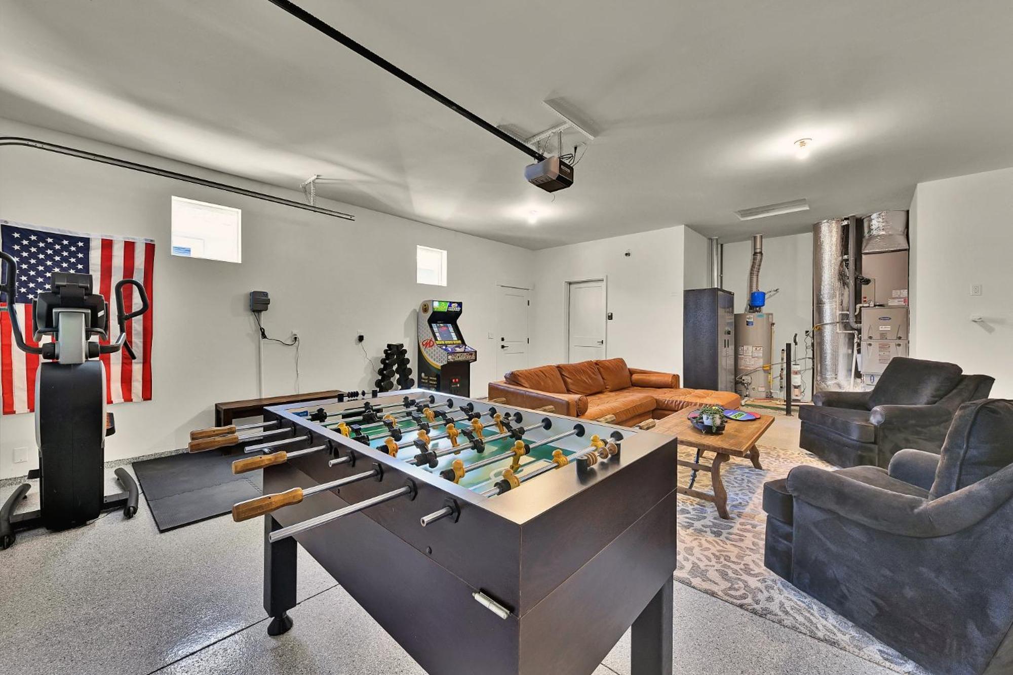 Luxury Mineral Spa Escape, Game Room Fun