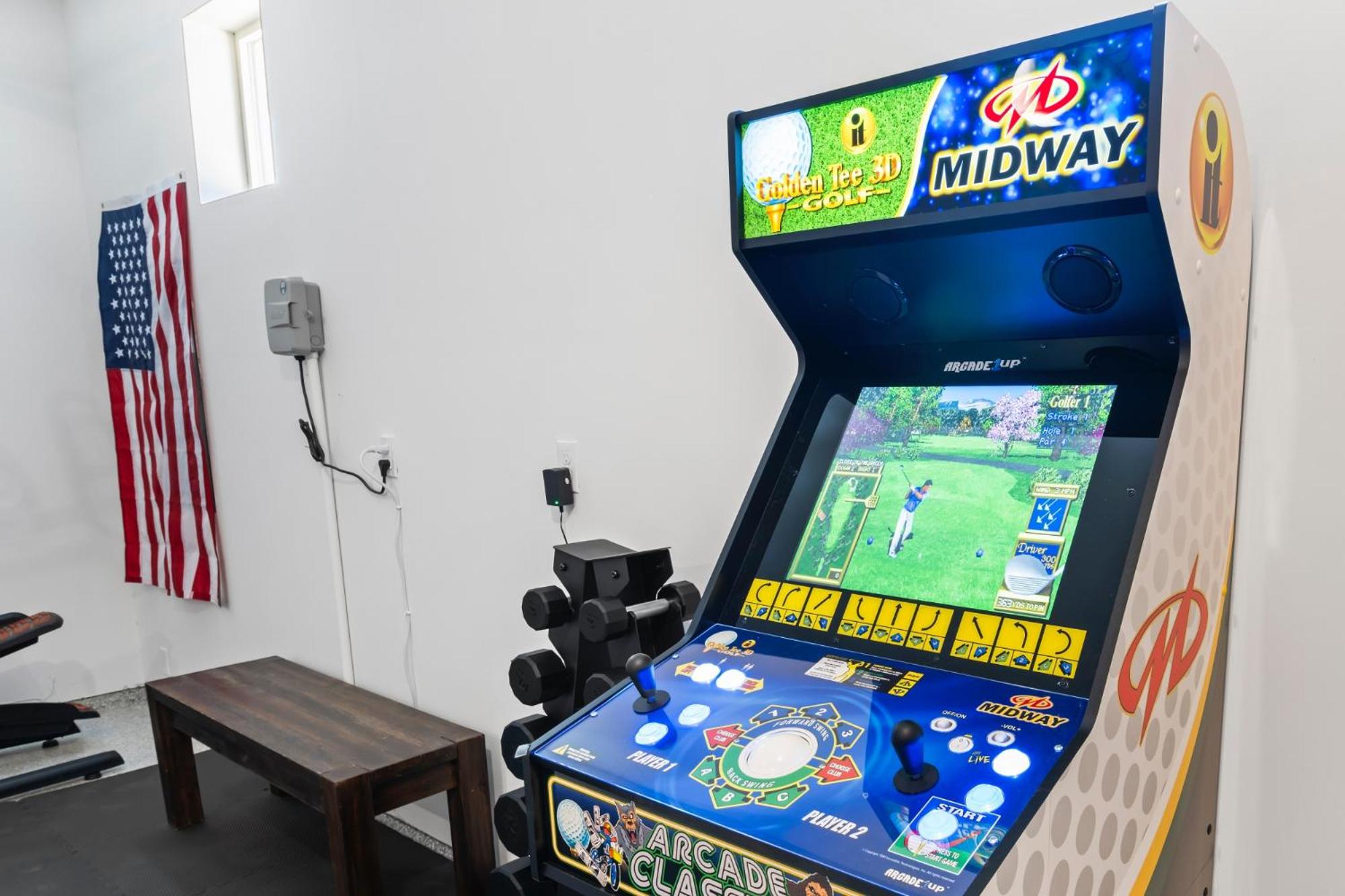Luxury Mineral Spa Escape, Game Room Fun