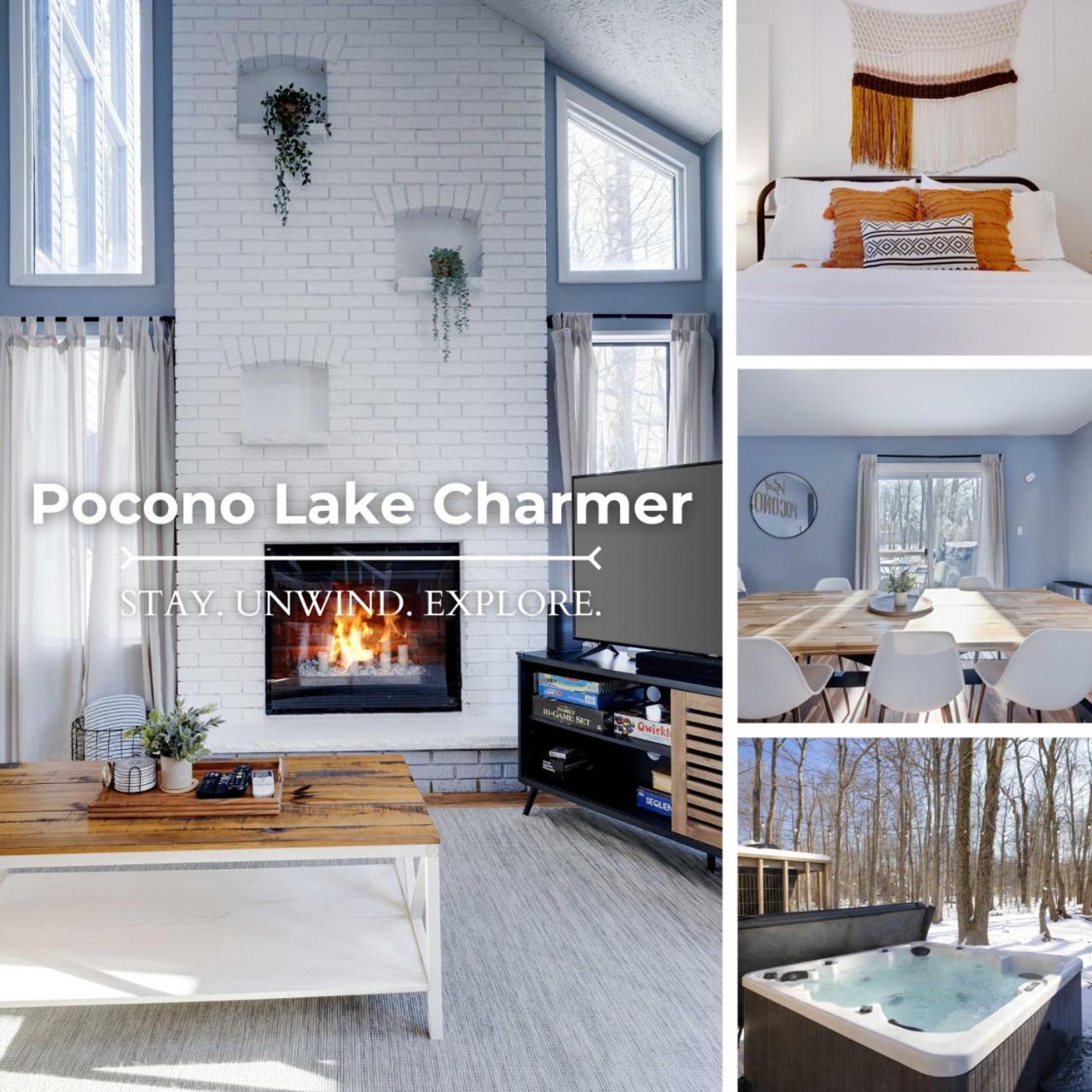 Charming Lakeside Retreat for 10