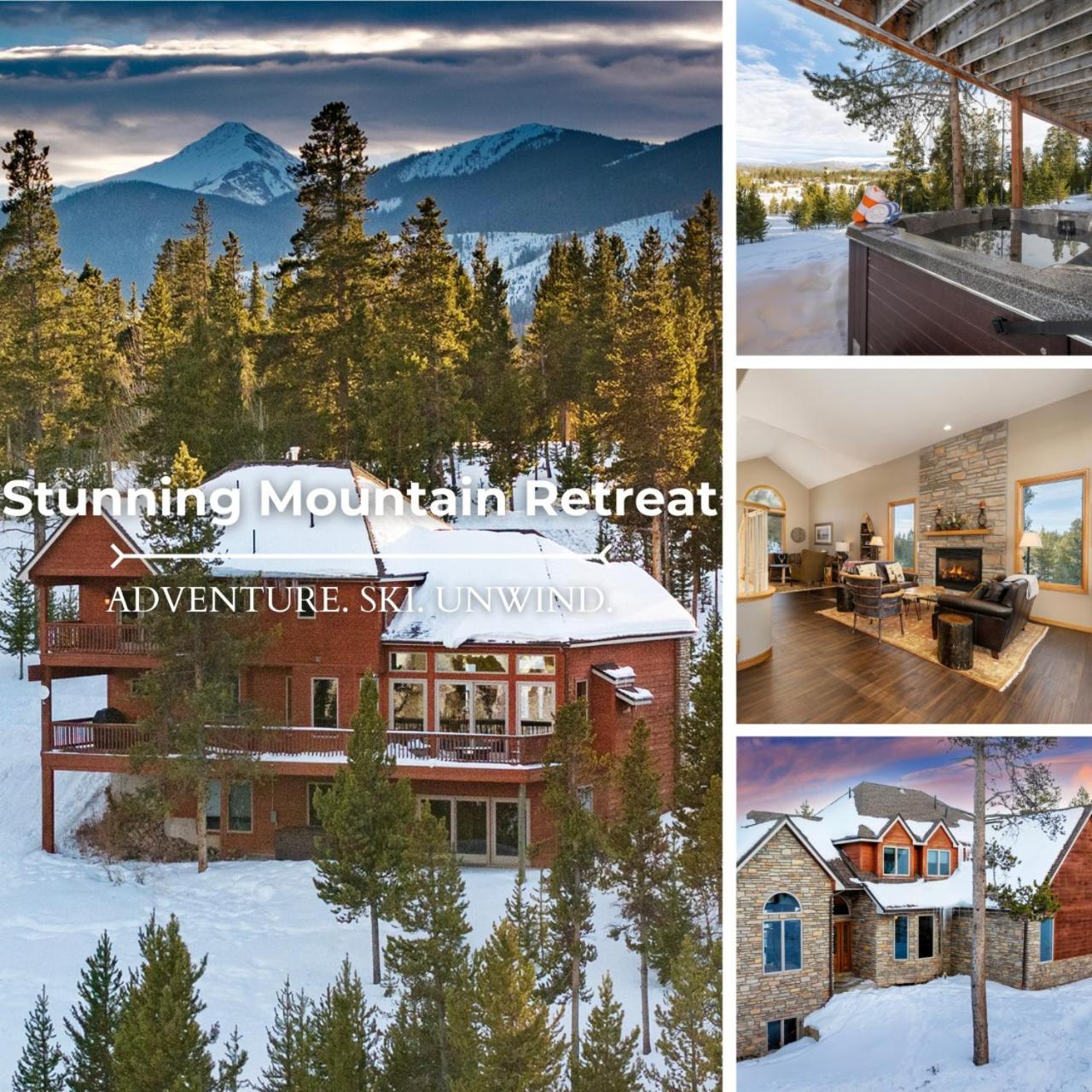 Stunning Mountain Retreat with View and Private Hot Tub