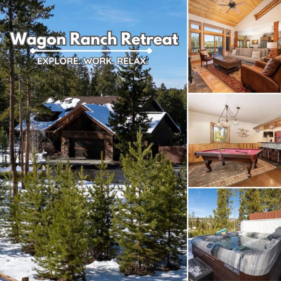 Wagon Ranch Ultimate Retreat with Hot Tub