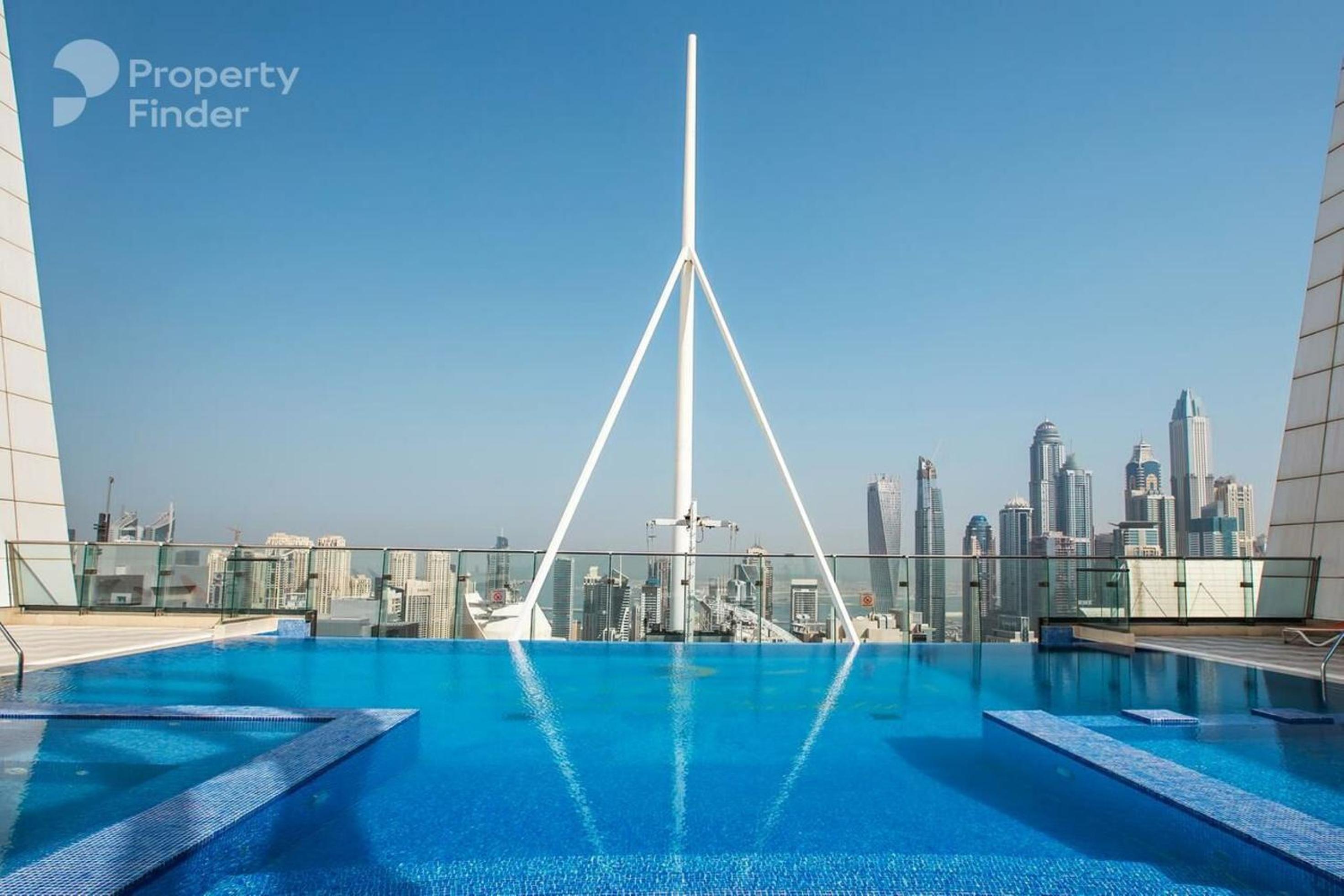 Click Stay - JLT - 2 Bedroom & Balcony Lakes View Entire Apartment -SS