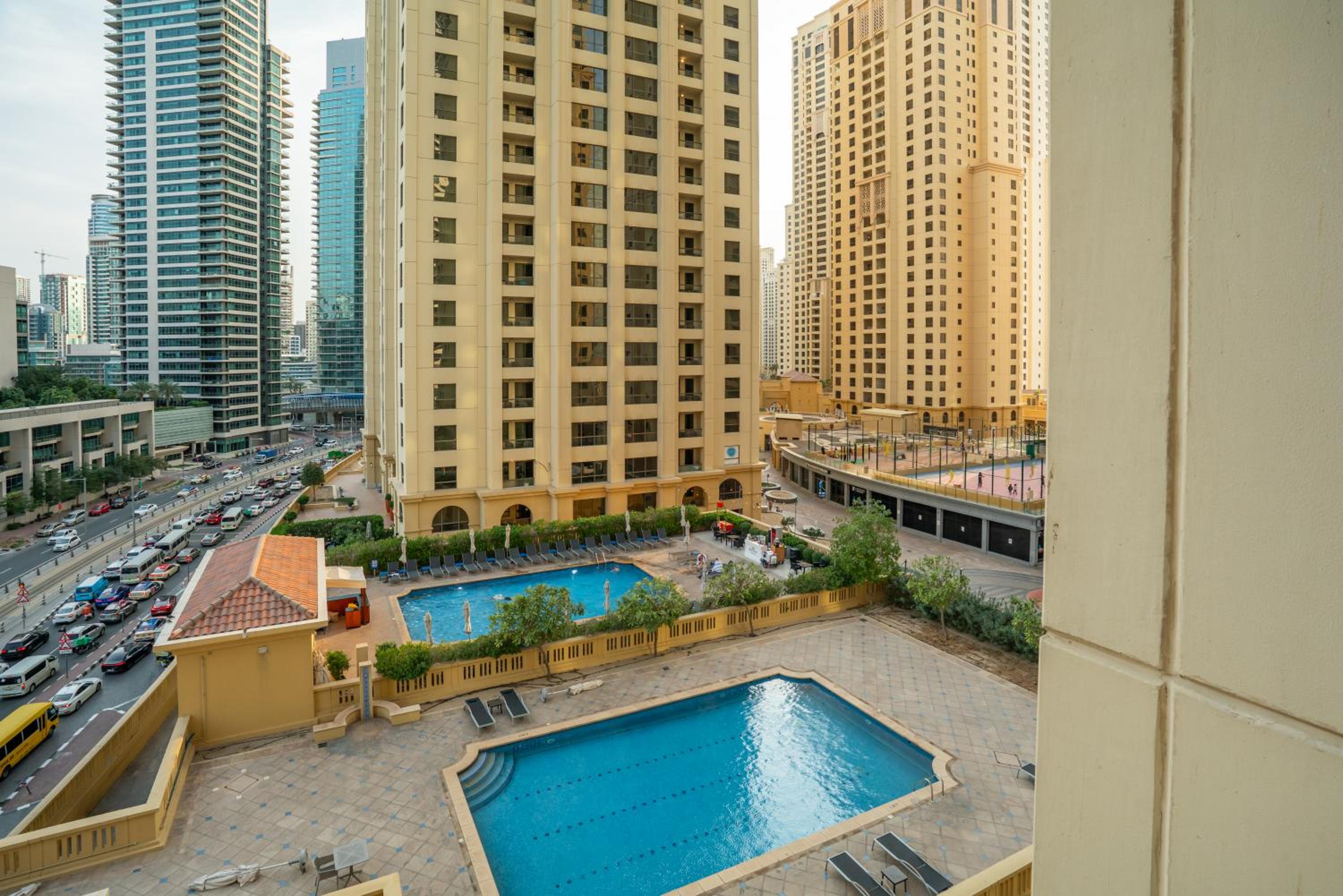 Beachside Bliss with Partial Sea View Gym and Pool