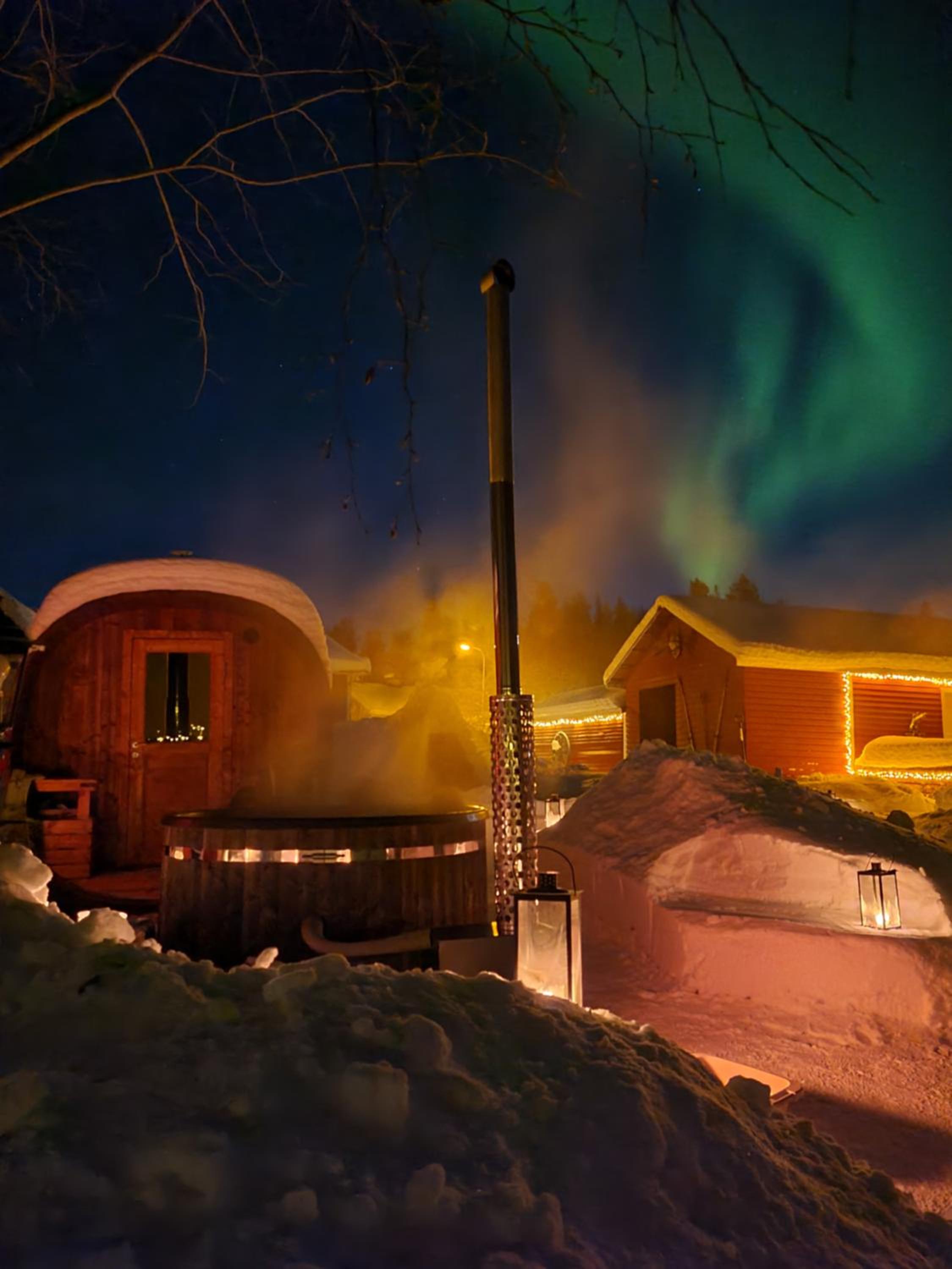 Villa Stone House Lappland