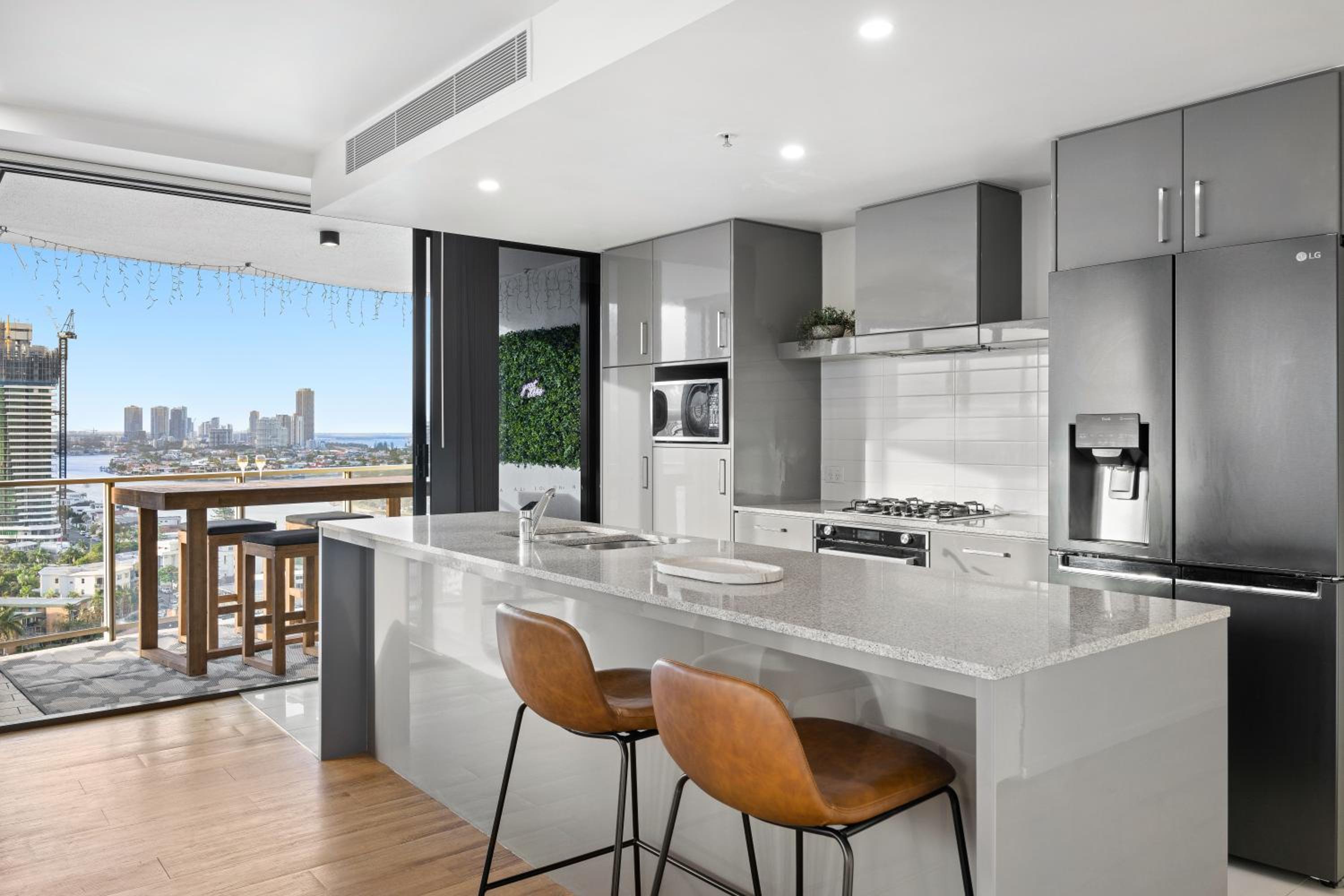 Stunning Ocean & River View 3BR close to beach and shops