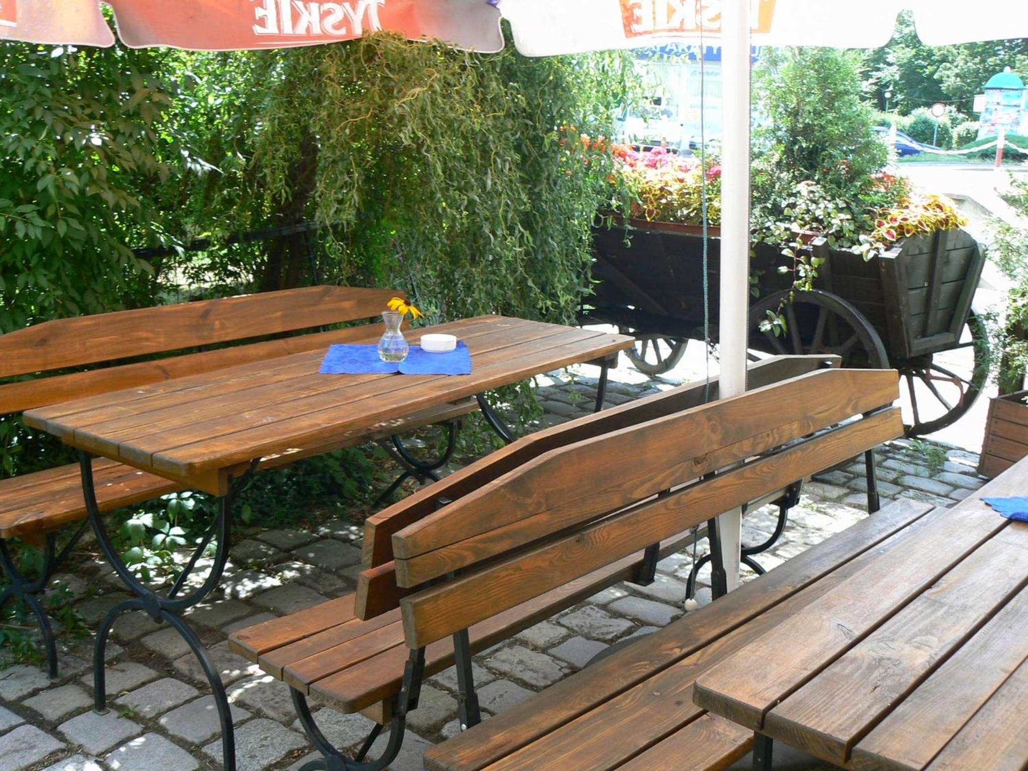 outdoor BBQ area